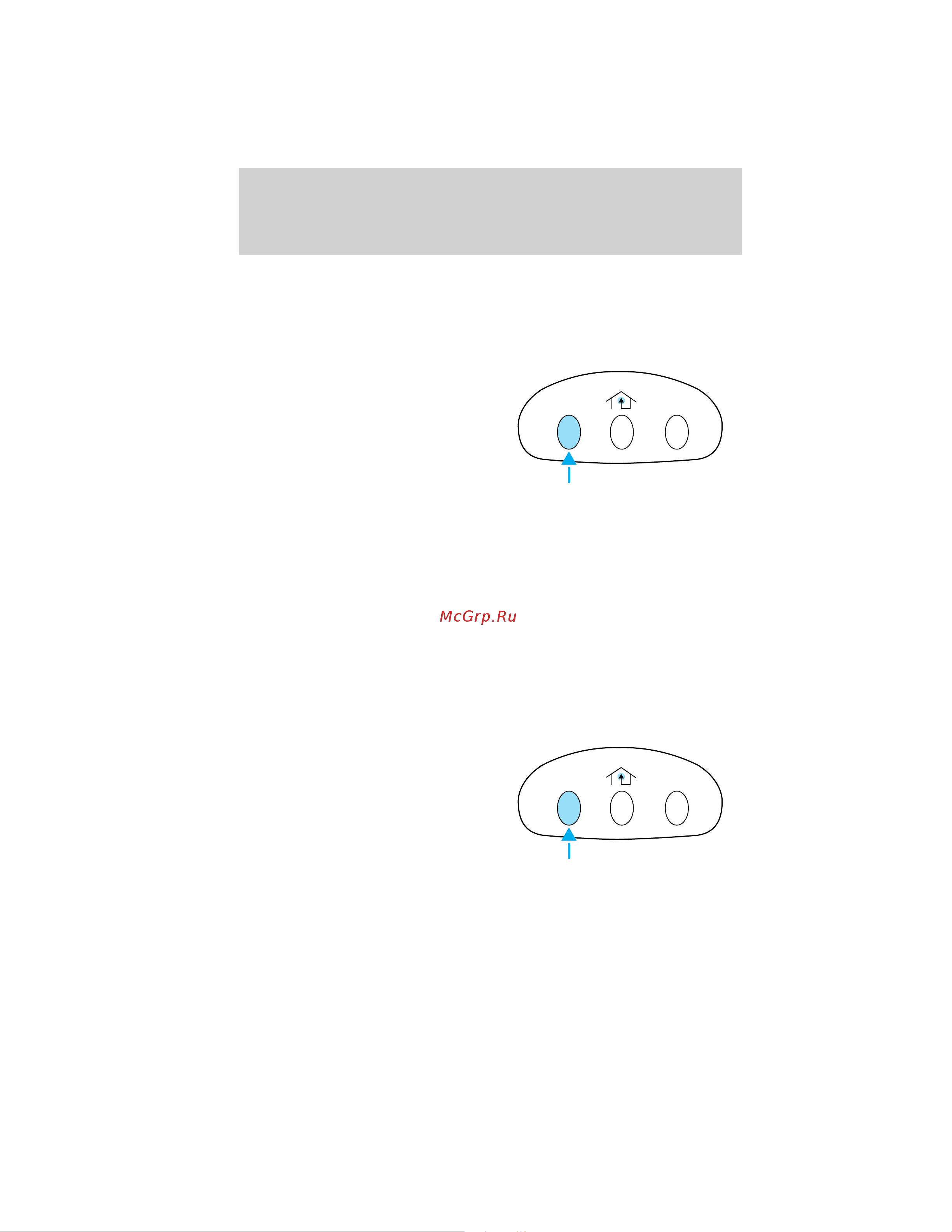 Lincoln MKS (2010) [96/362] Operating the homelink wireless control system