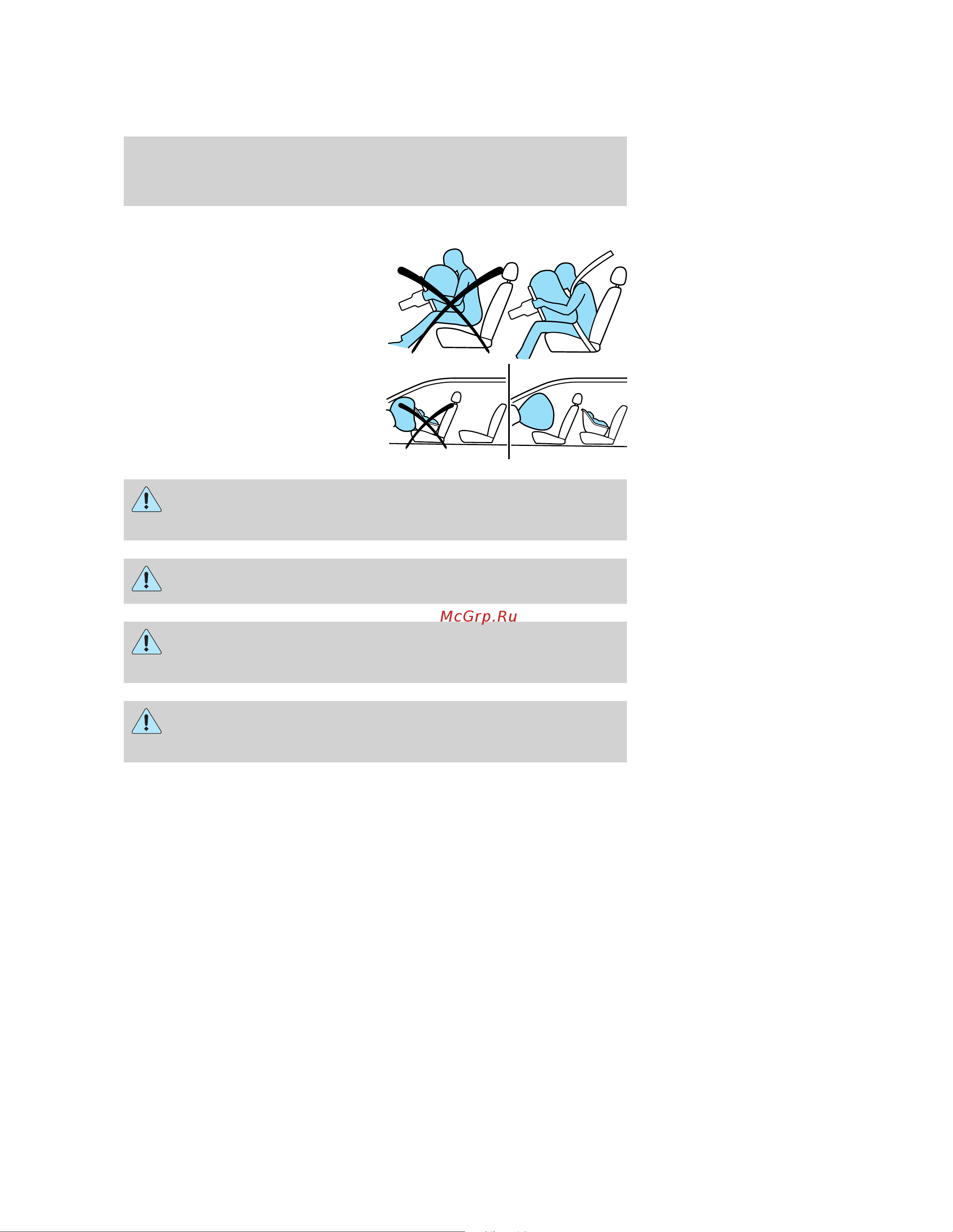 Lincoln MKZ (2009) [127/292] Important supplemental restraint system precautions