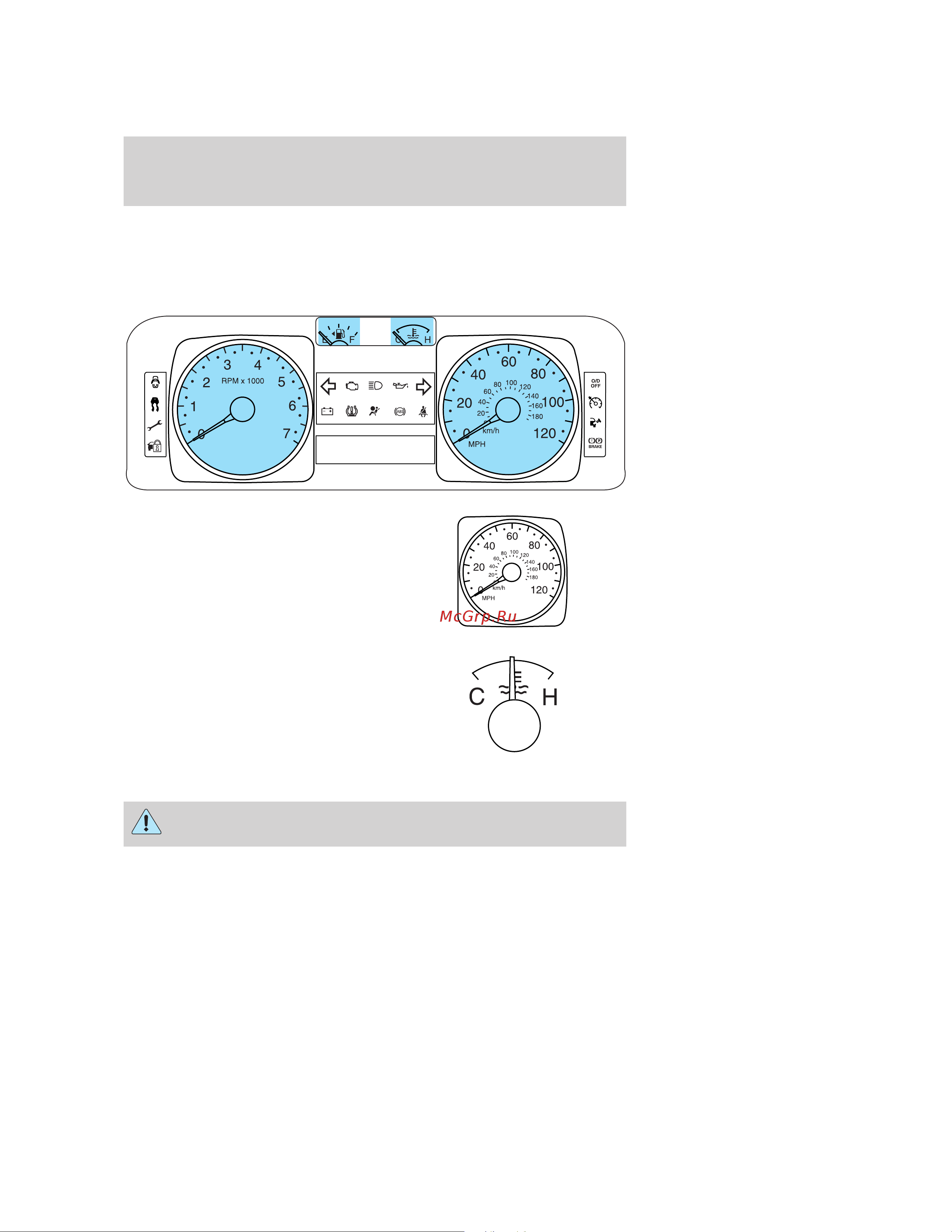 Lincoln MKZ (2009) [16/292] Gauges