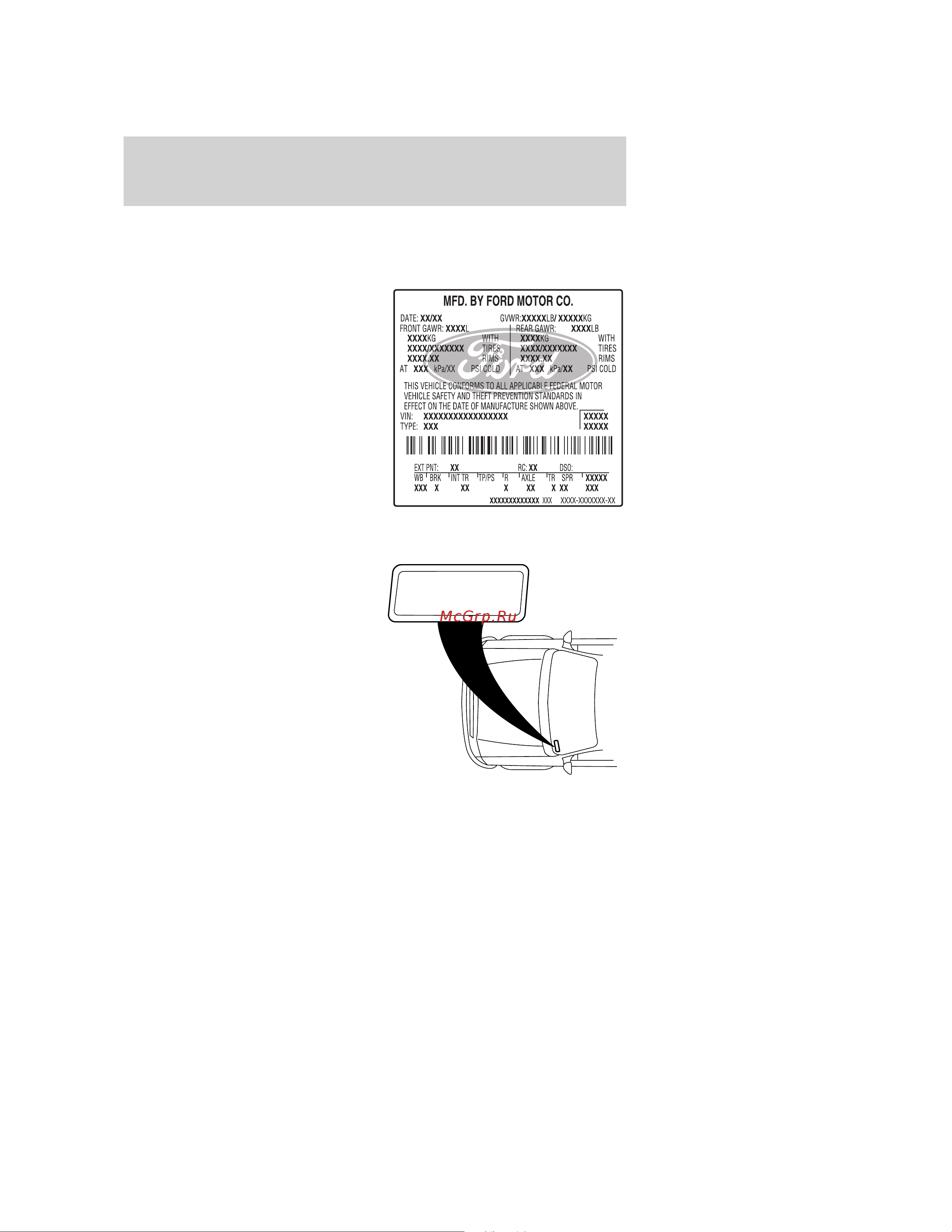 Lincoln MKZ (2009) [283/292] Identifying your vehicle