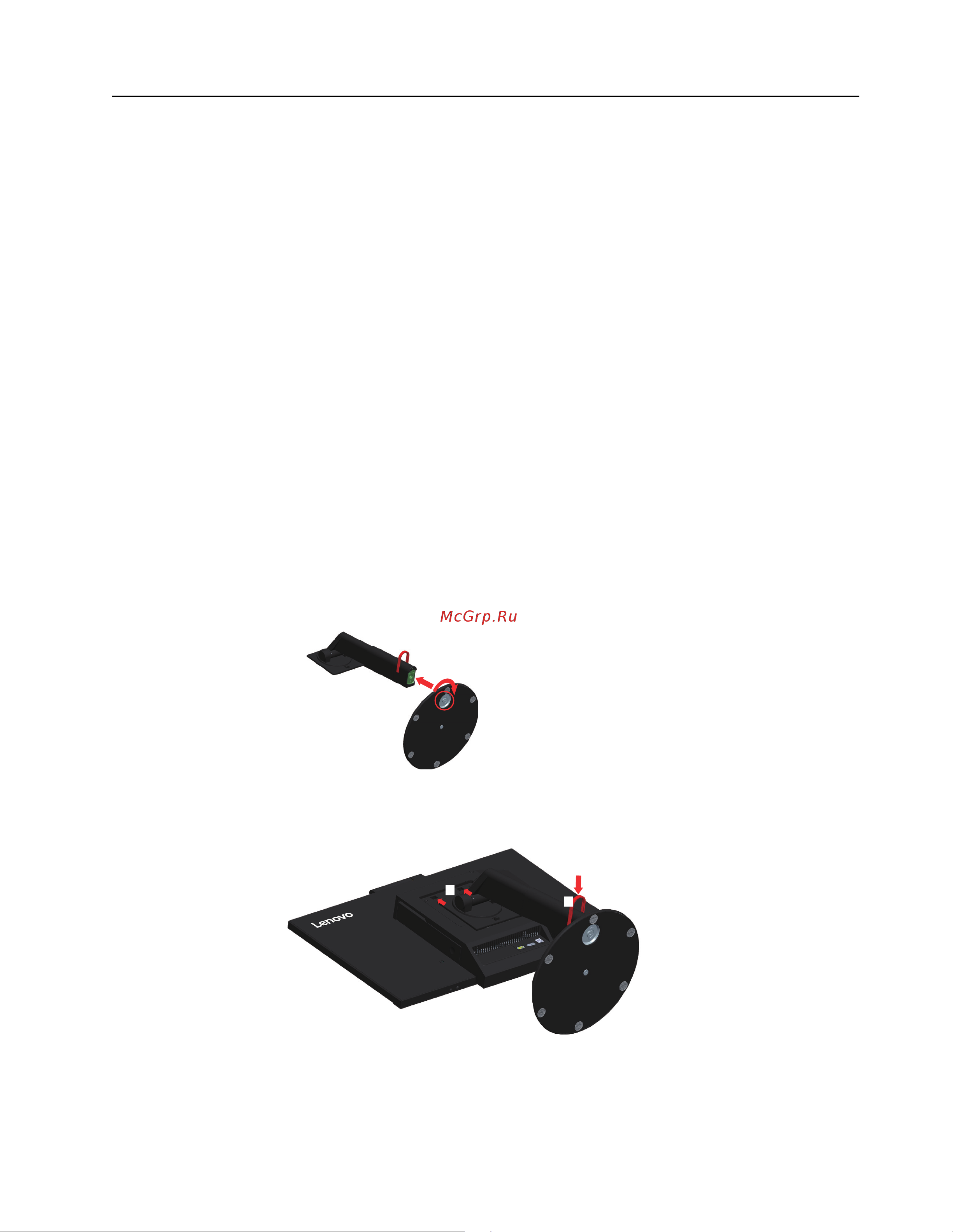 Lenovo TIO22GEN3 (10R1PAT1EU) [8/47] Assembling your monitor