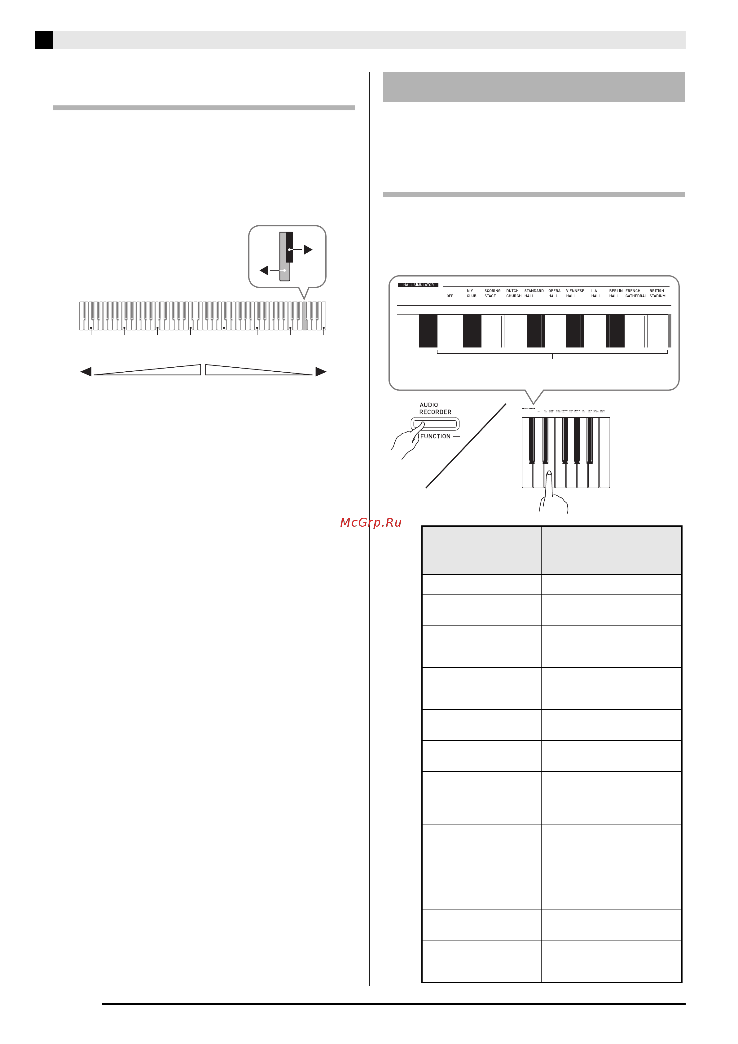 Casio PX-A800BN [10/56] Применение эффектов
