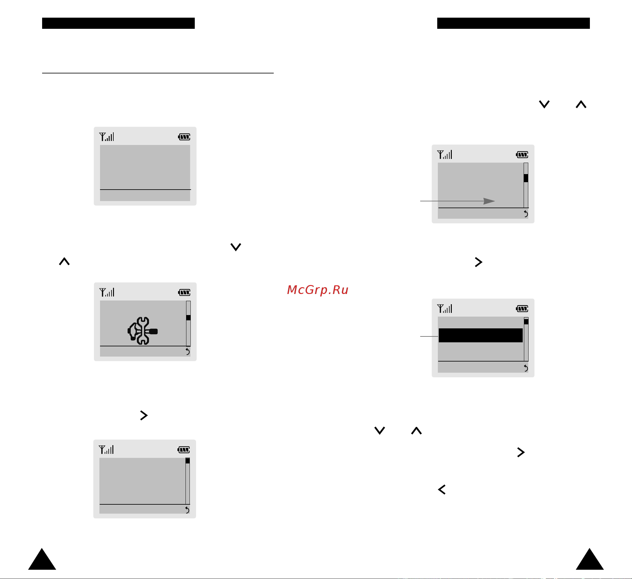 Samsung SGH-A100GA [18/65] Example setting the display language