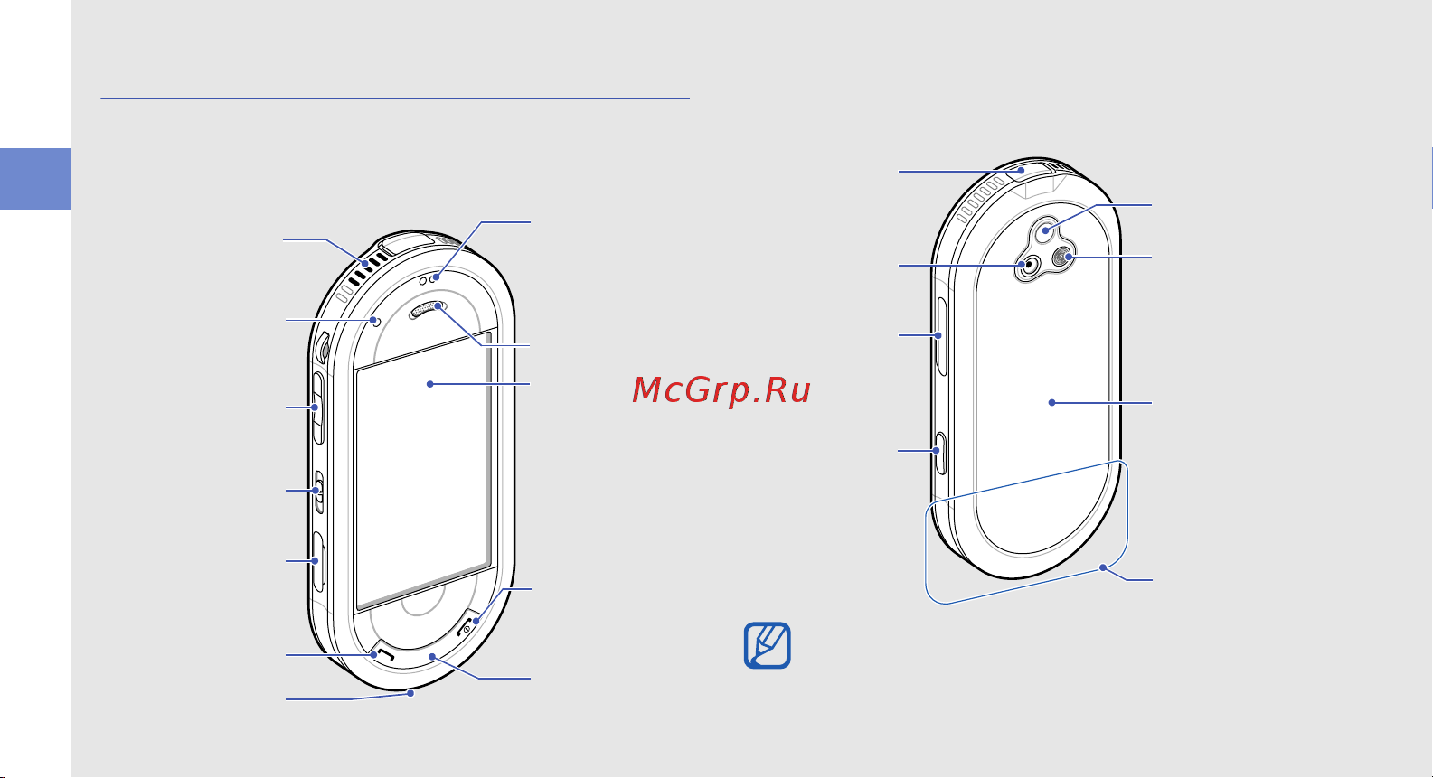 Samsung GT-M7600 [23/100] Внешний вид телефона
