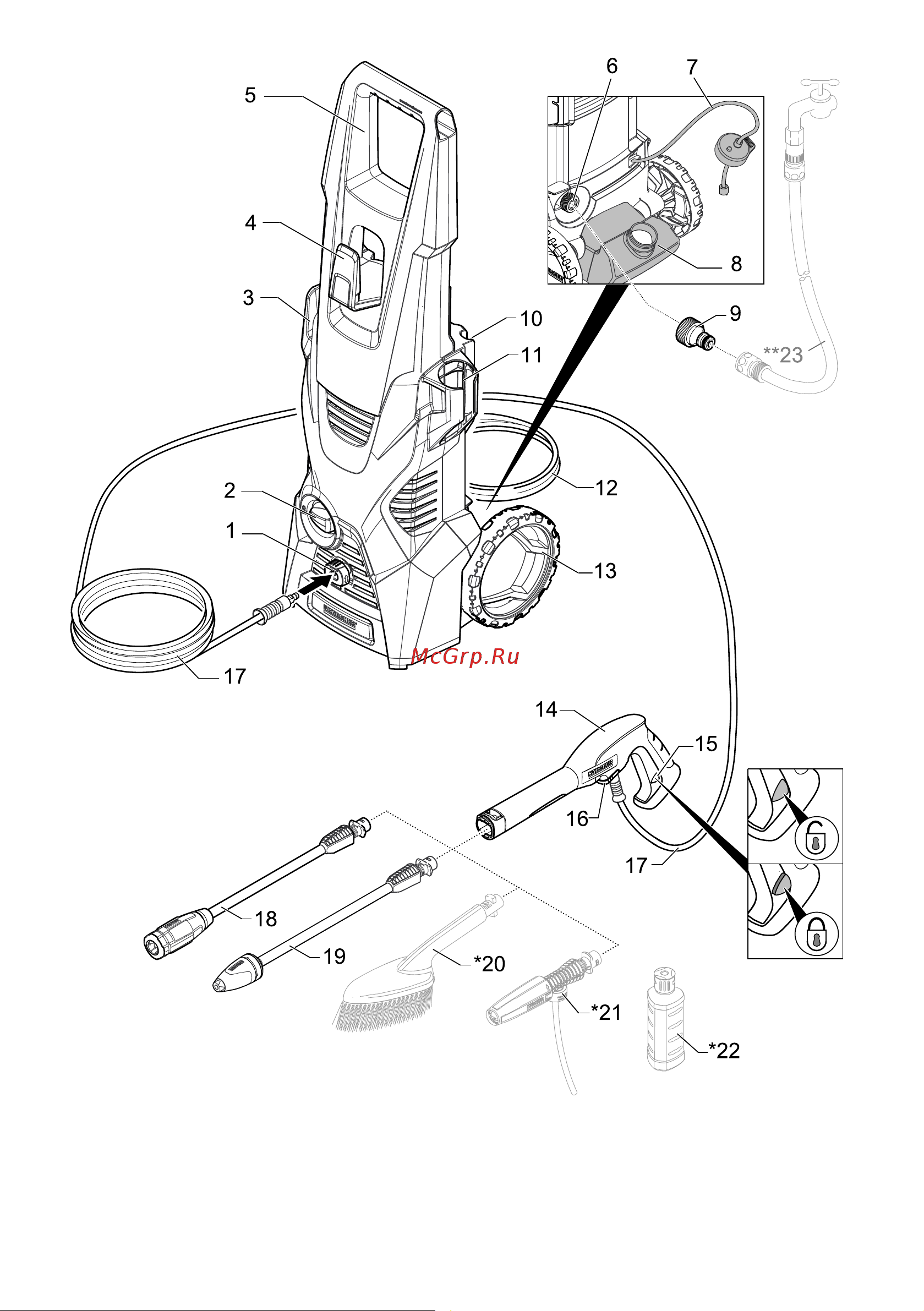 Karcher K 3 UM Руководство по эксплуатации онлайн [2/12] 781819