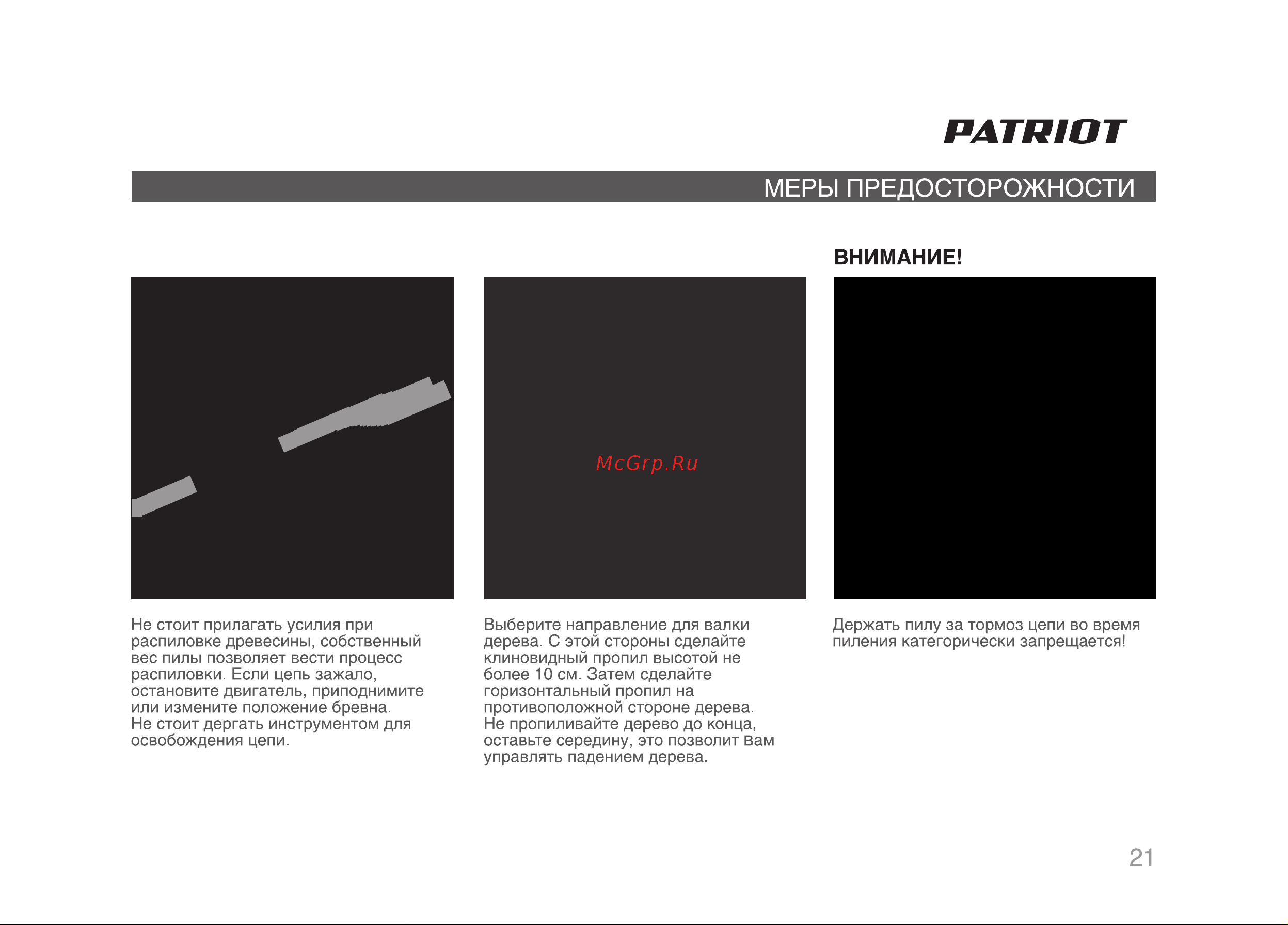 Patriot ESP 2016 Garden&Power [21/28] Страница 21