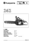 Husqvarna 262 (1996) parts Руководство по эксплуатации