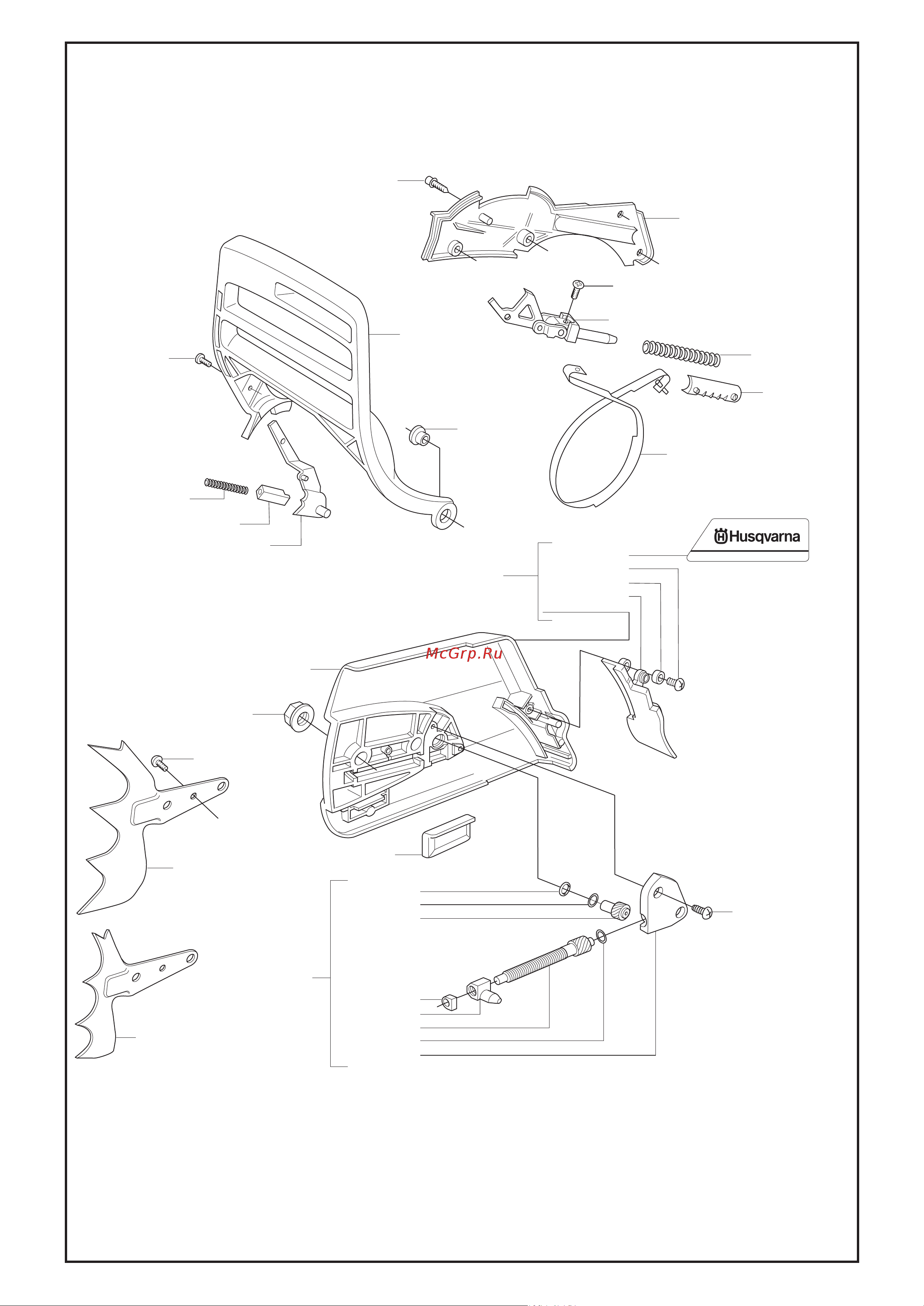 Husqvarna 372 (2007) parts Руководство по эксплуатации онлайн [2/18] 781875