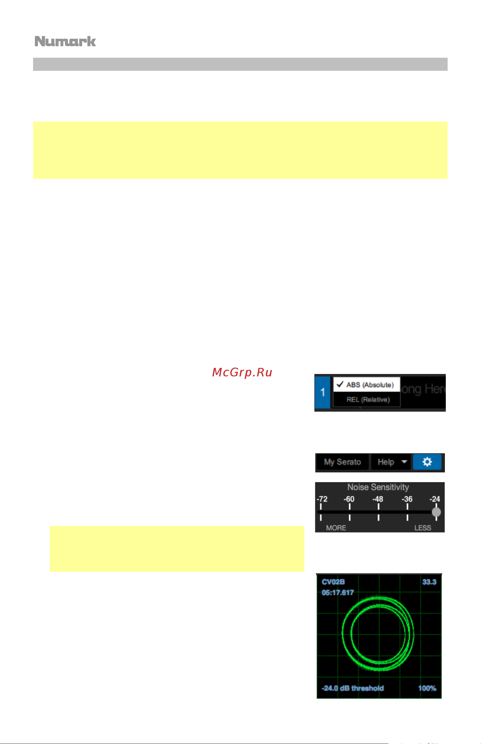 Numark Scratch [10/52] Configuring dvs