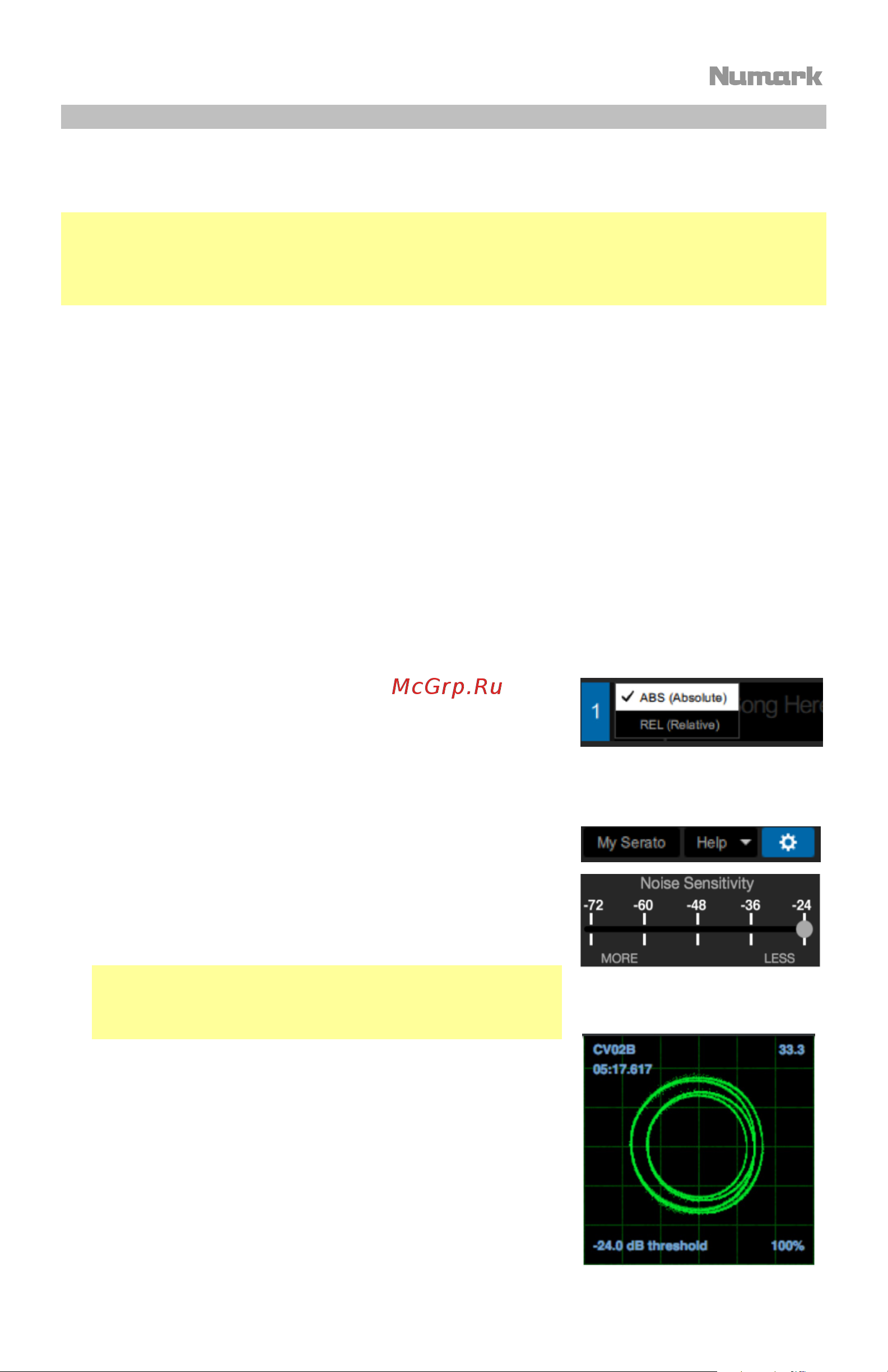 Numark Scratch [19/52] Uso del dvs con scratch
