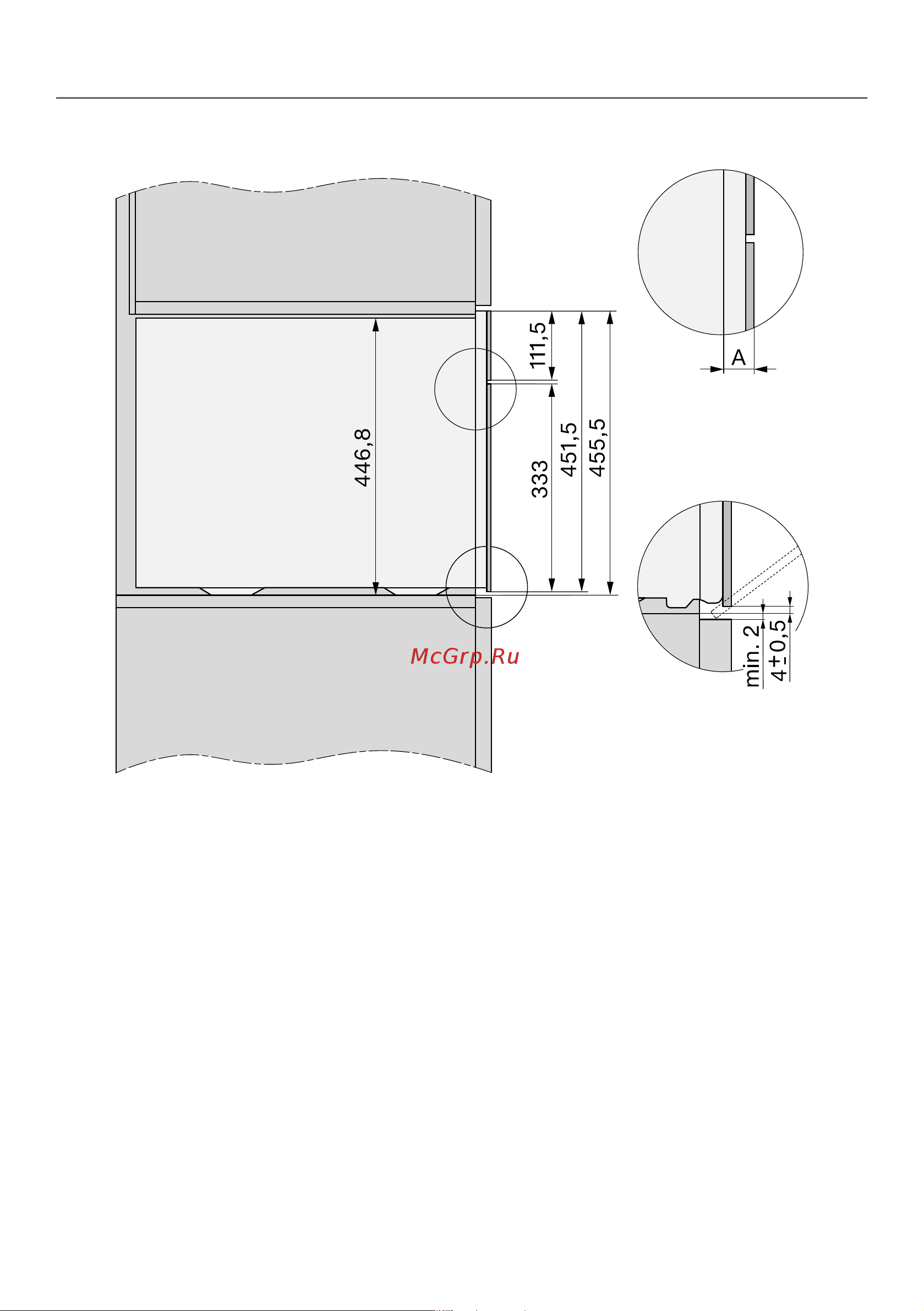 Miele DGC 7440 BRWS [171/183] Монтаж