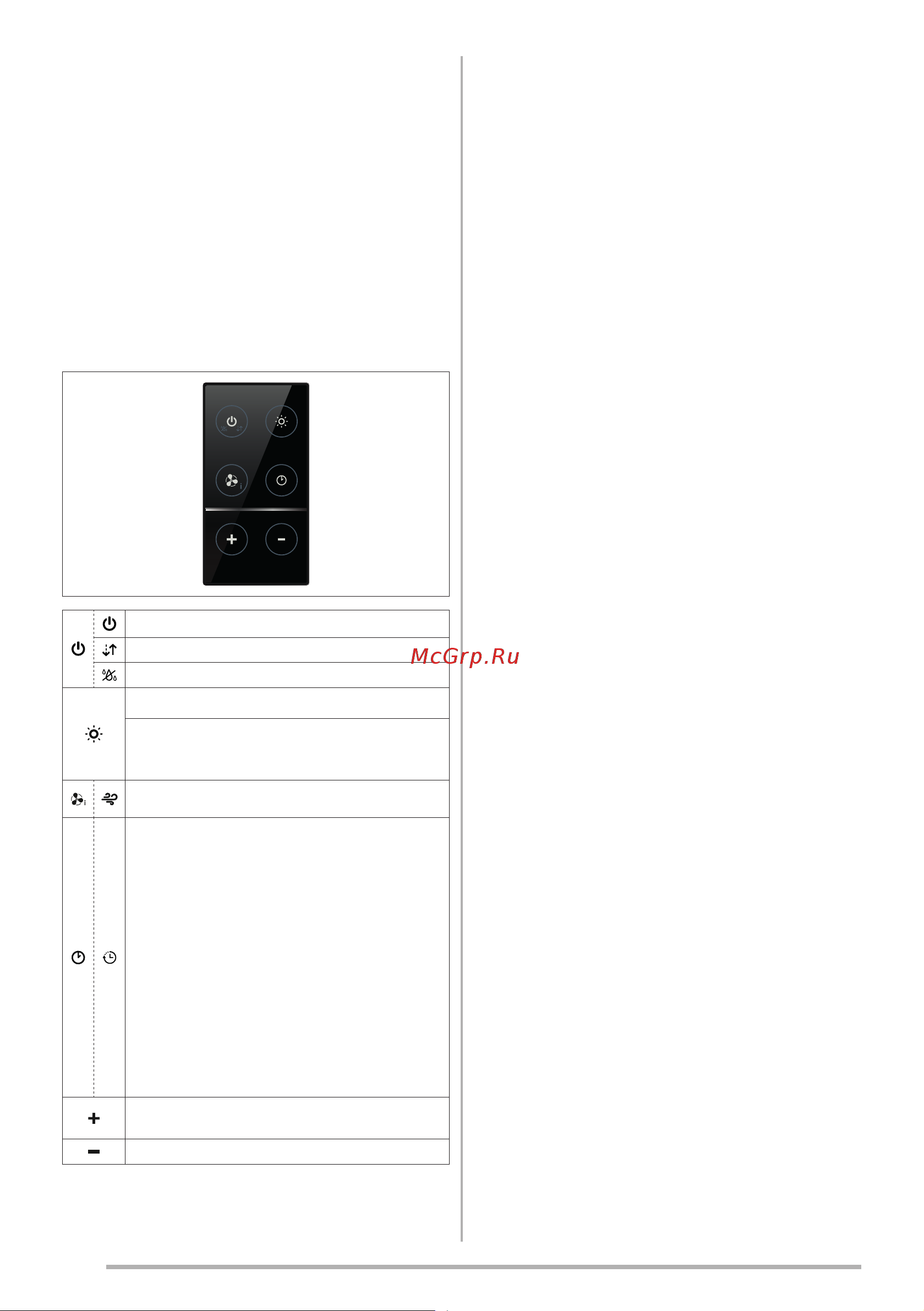 Faber HIGH-LIGHT WH MATT A91 [138/160] Алшақтан басқарылатын пульт