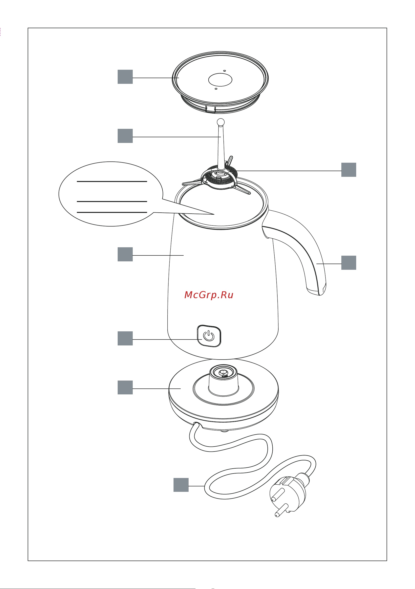Delonghi EMF2W [3/9] Max froth min