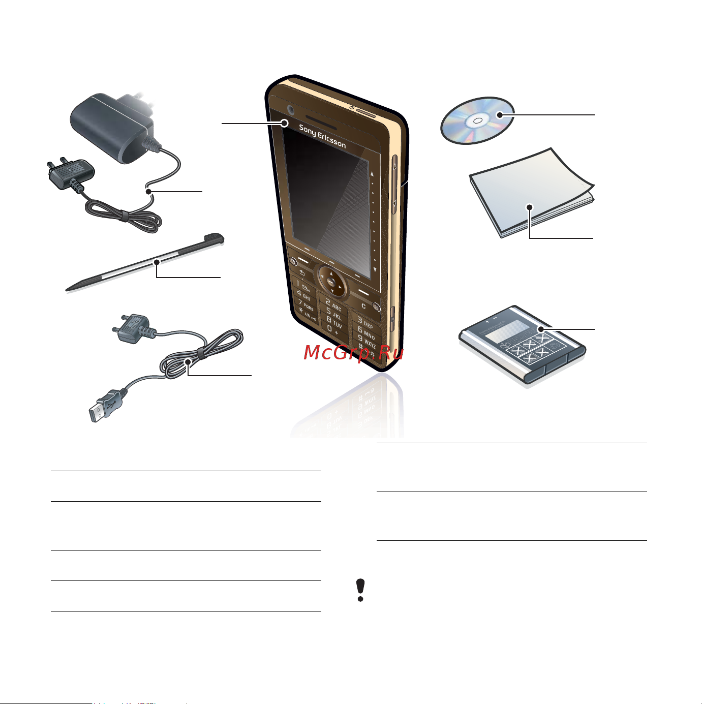 SONY-ERICSSON Sony Ericsson G700 [10/87] Комплект поставки