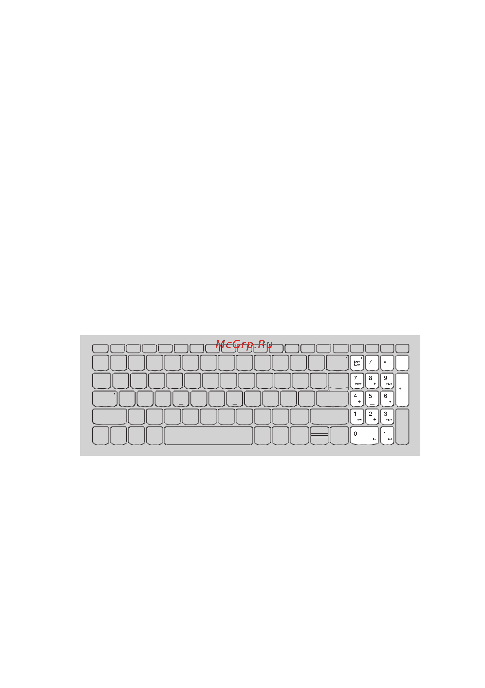 Lenovo V320 17 [7/37] Использование клавиатуры