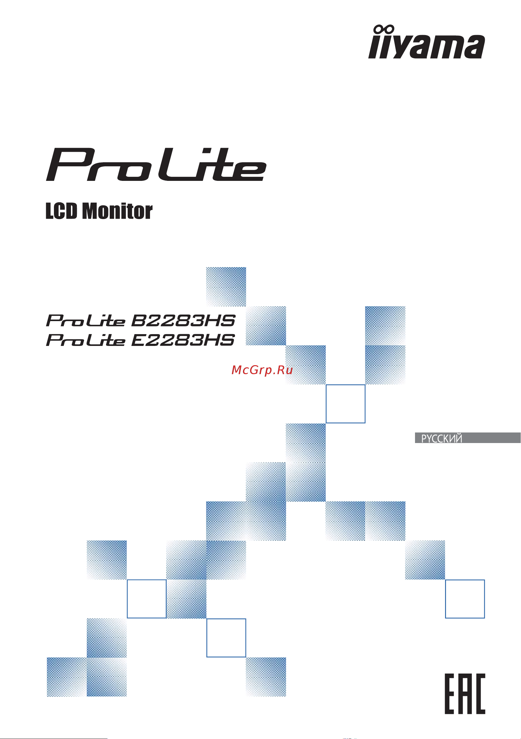 Iiyama ProLite E2283HS-B3 Руководство по эксплуатации онлайн