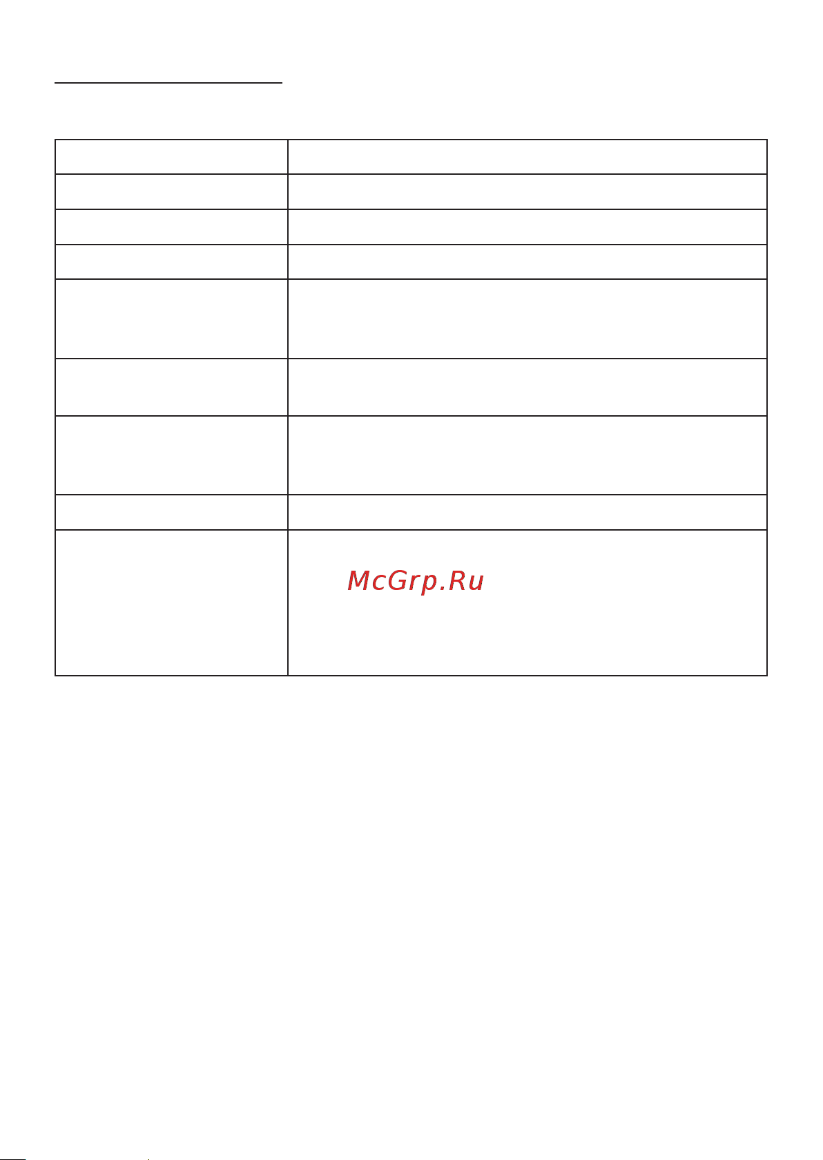 Nec NP02LM3 [52/82] Specifikationer