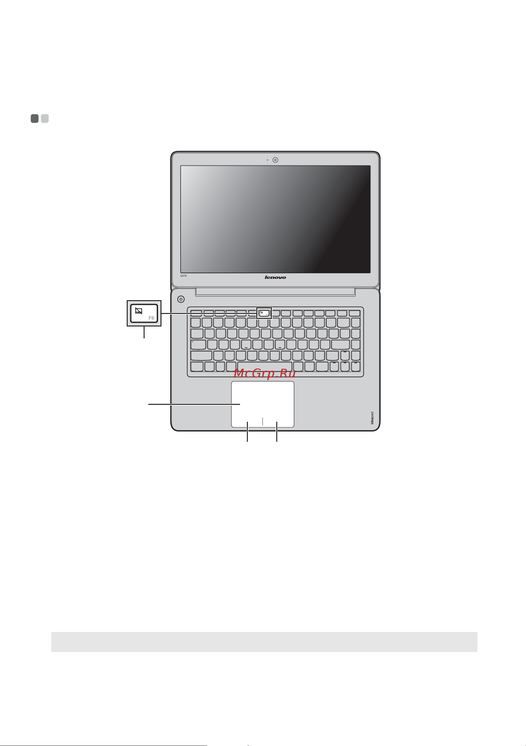 Lenovo IdeaPad U410 [18/44] Using the touchpad