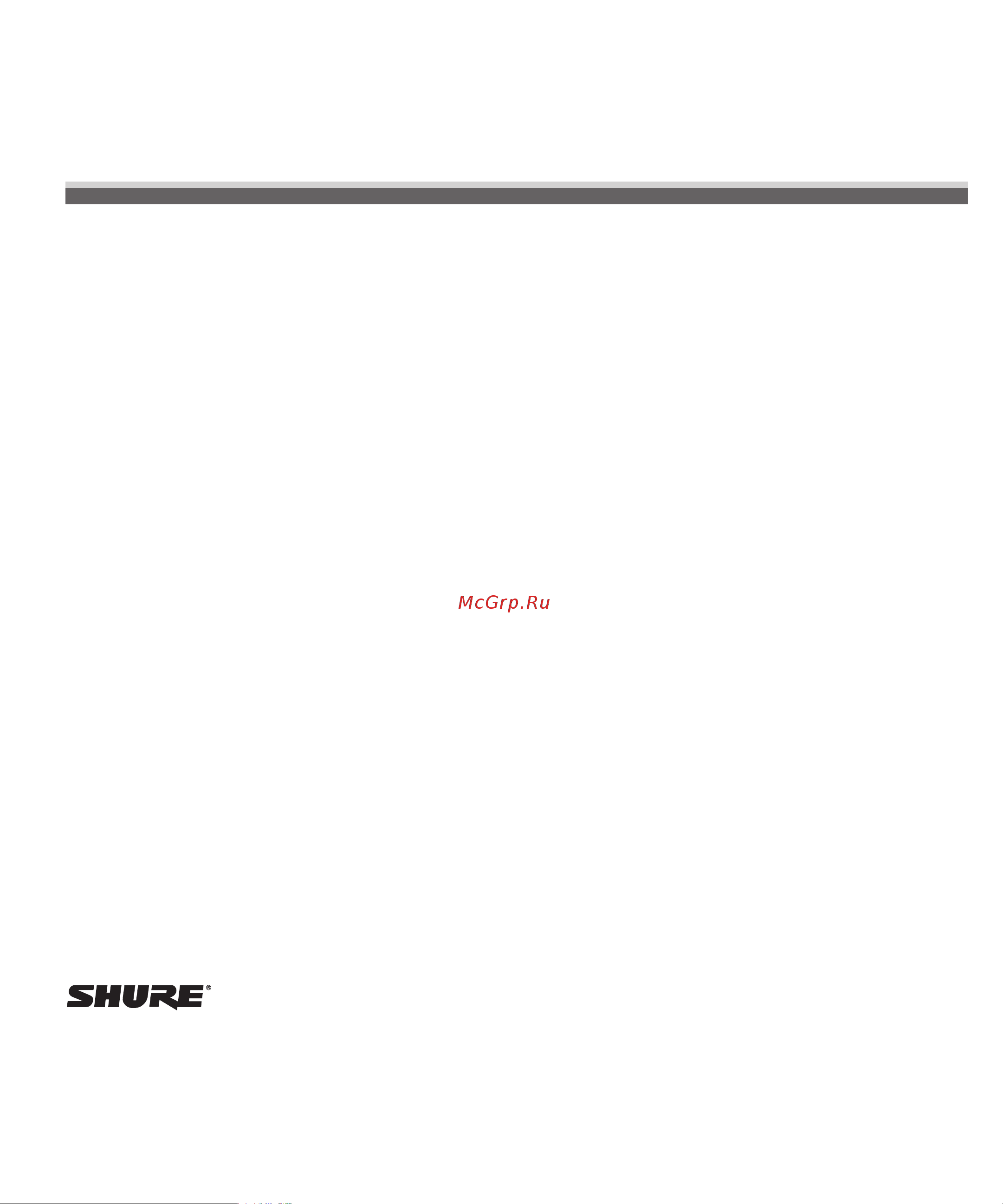 Shure SRH240A [16/16] Www shure com