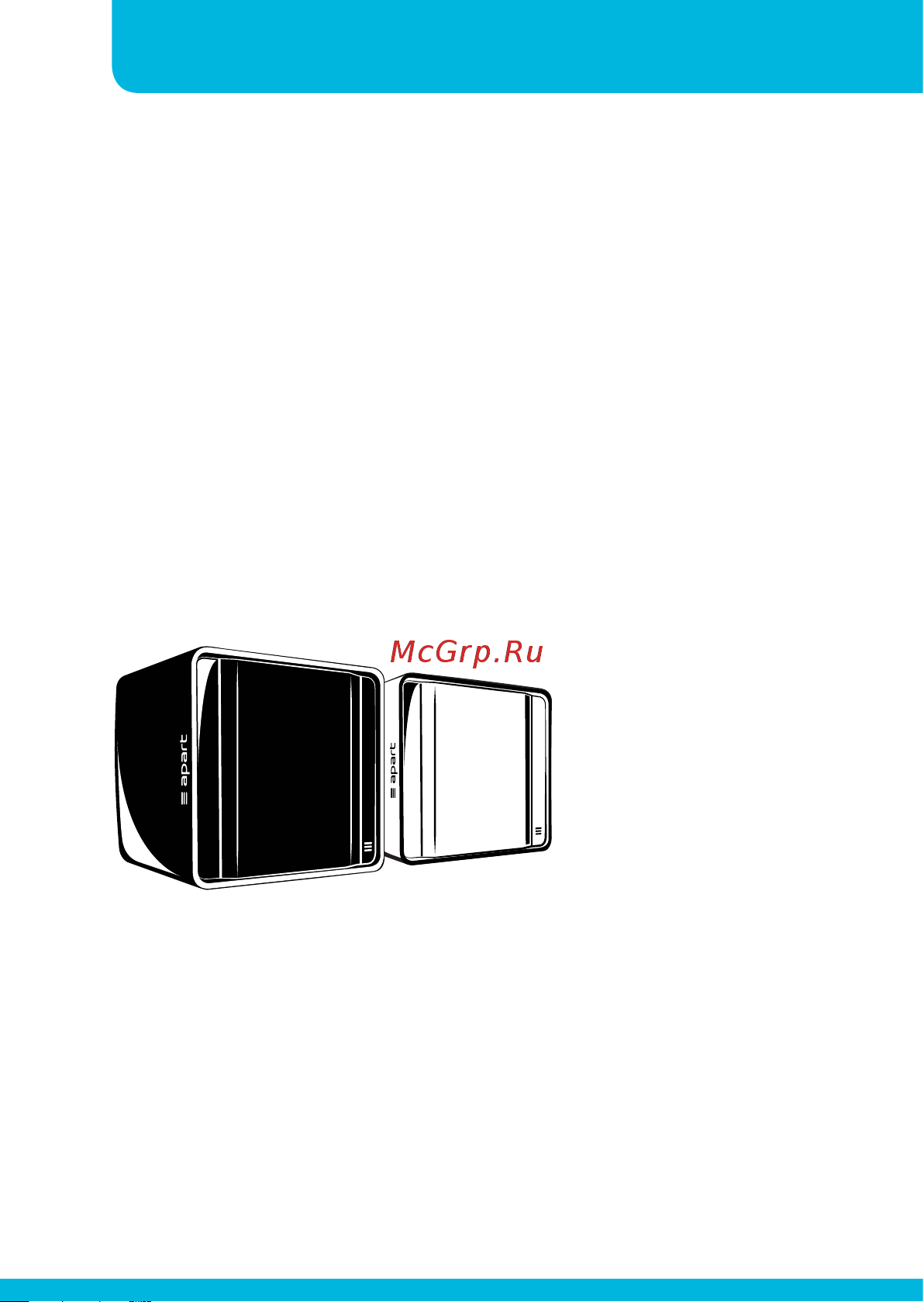 APart KUBO3-BL [6/24] Design cabinet loudspeaker