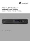 Dynacord IPX 5 4 Руководство по эксплуатации