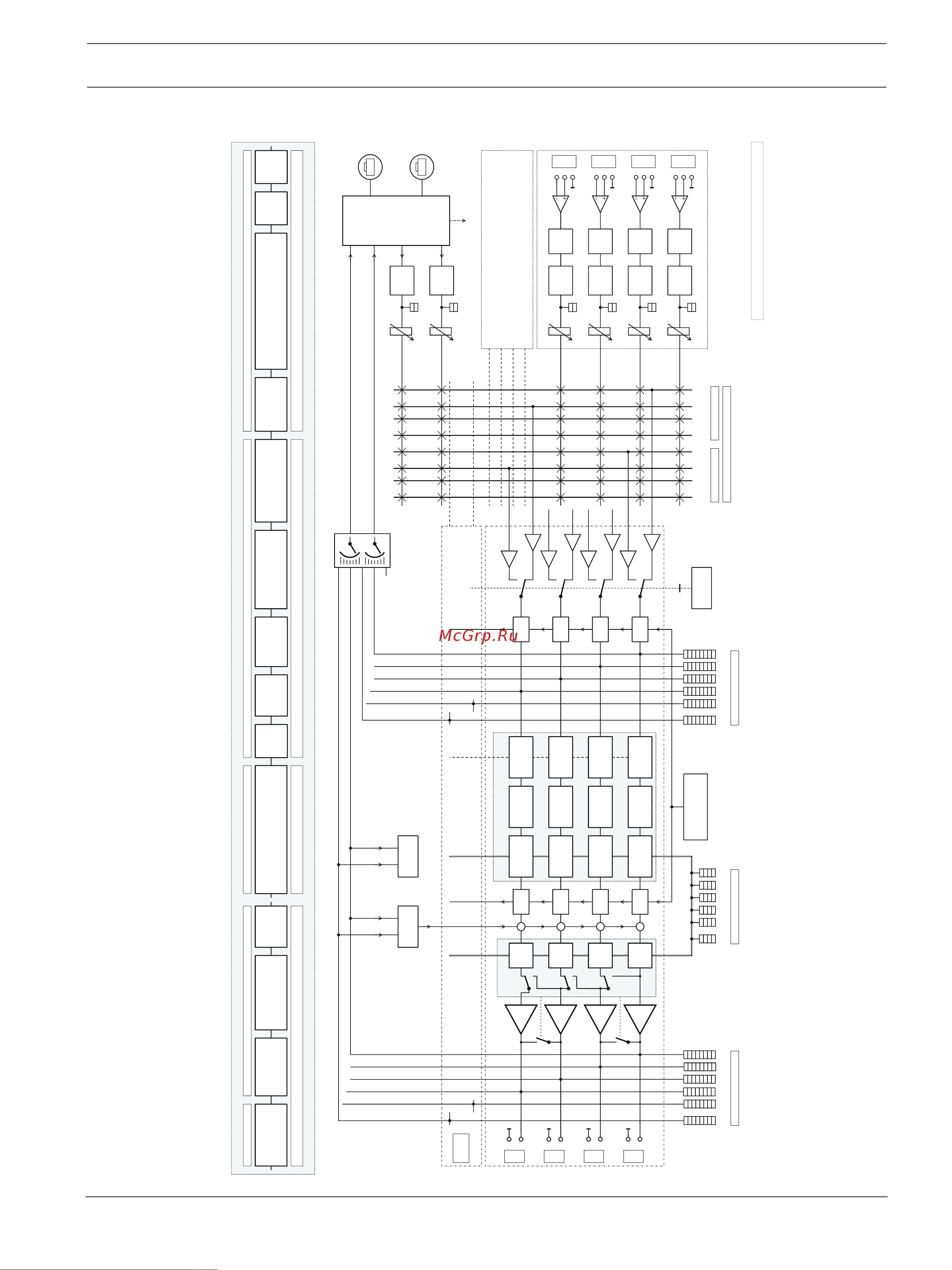 Dynacord IPX 5 4 [29/32] Block diagram