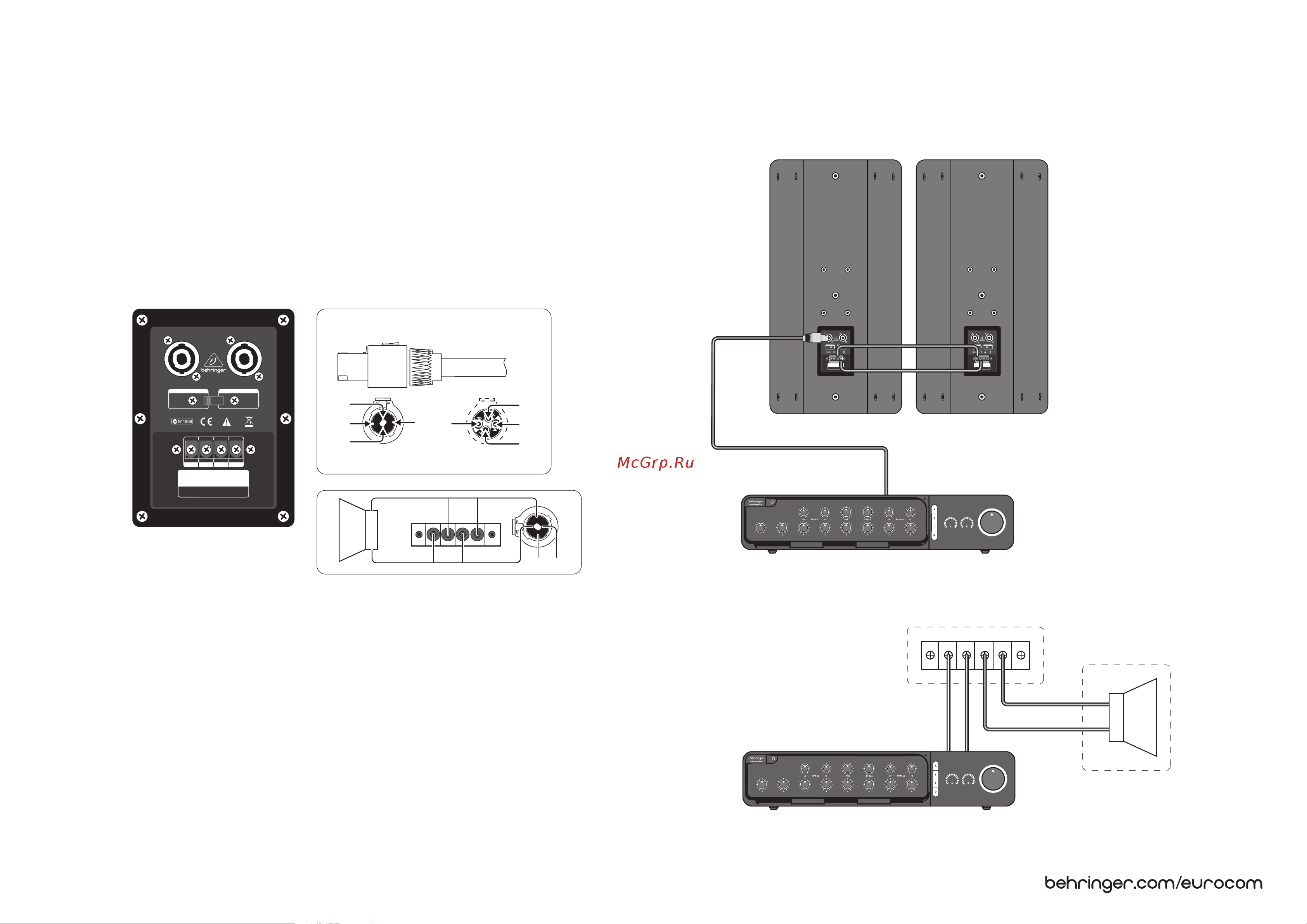 Behringer CL2296 Руководство по эксплуатации онлайн [2/6] 782193