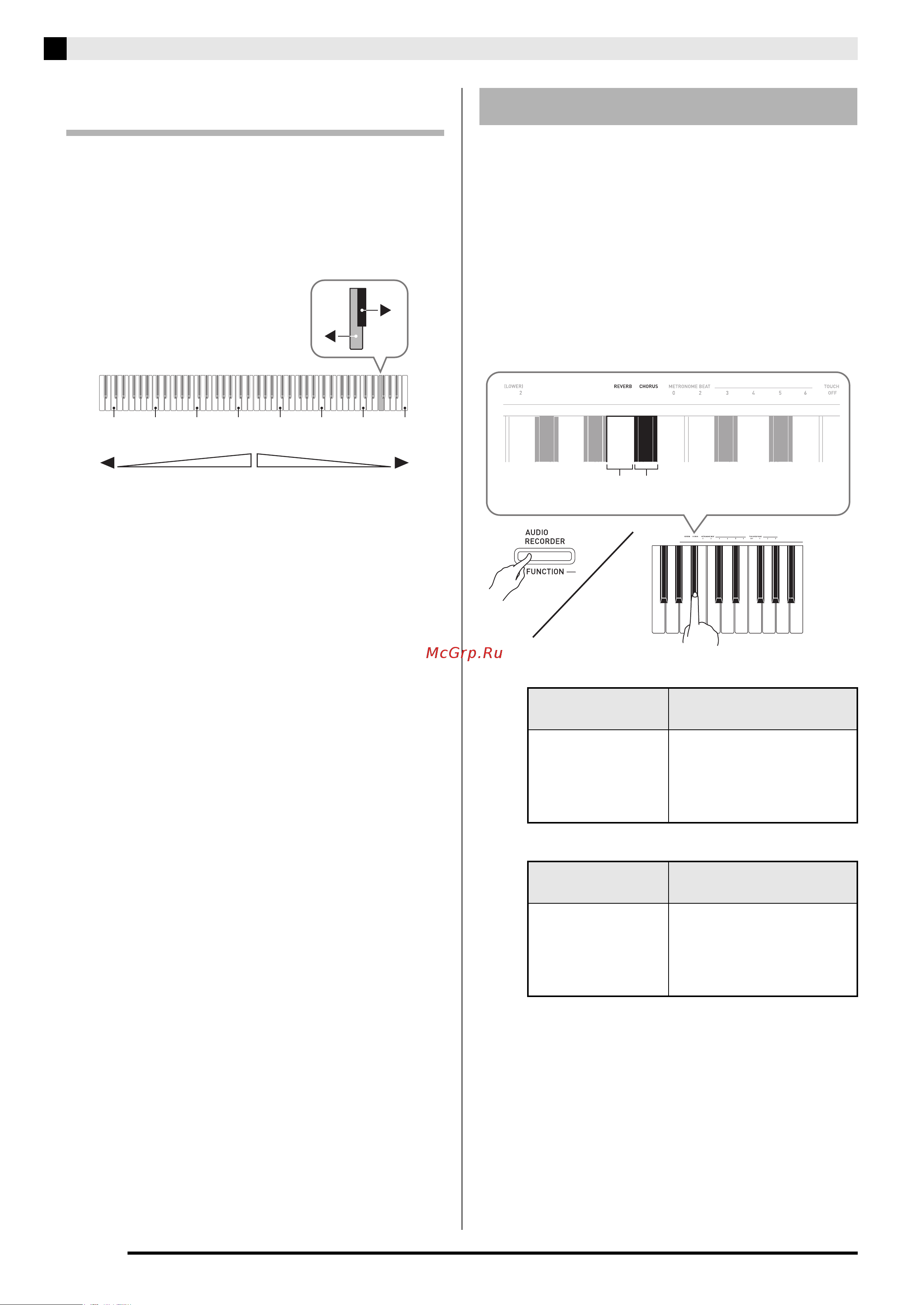 Casio PX-850WE [10/56] Применение эффектов