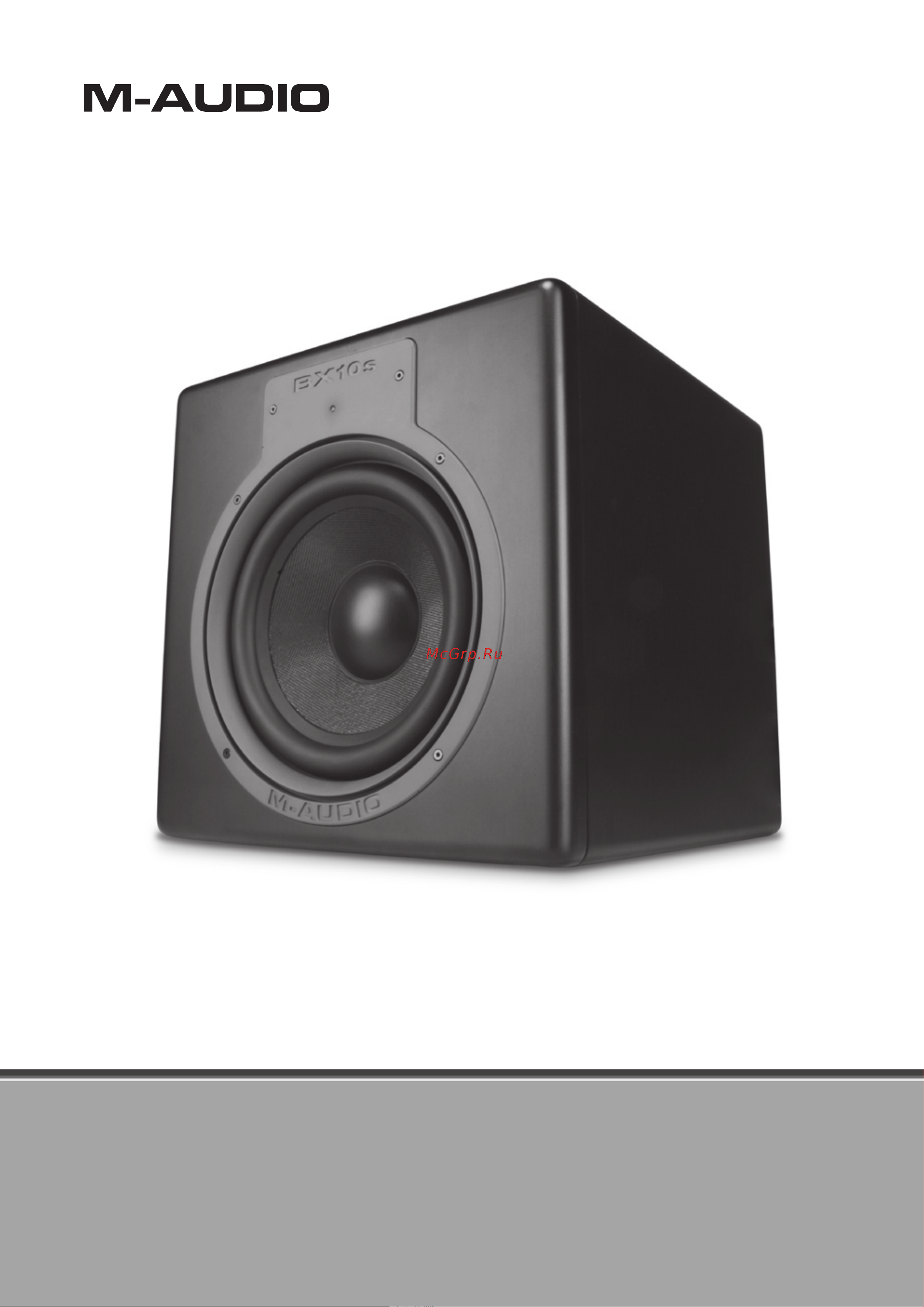 M-Audio BX10s Руководство по эксплуатации онлайн