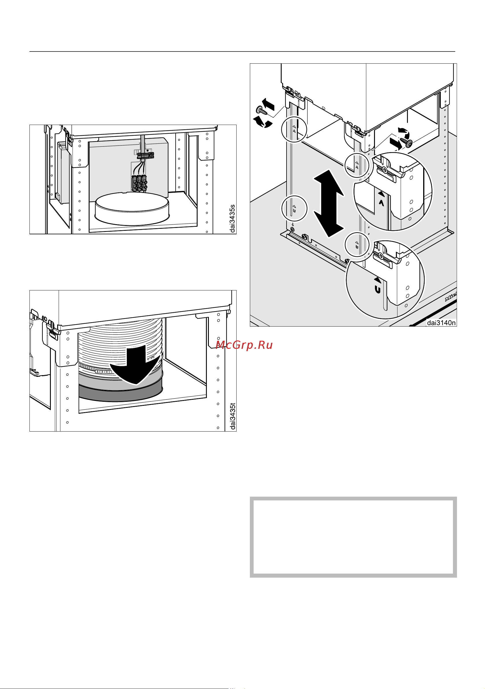 Miele DA6698D HVBR Havana [53/66] Монтаж