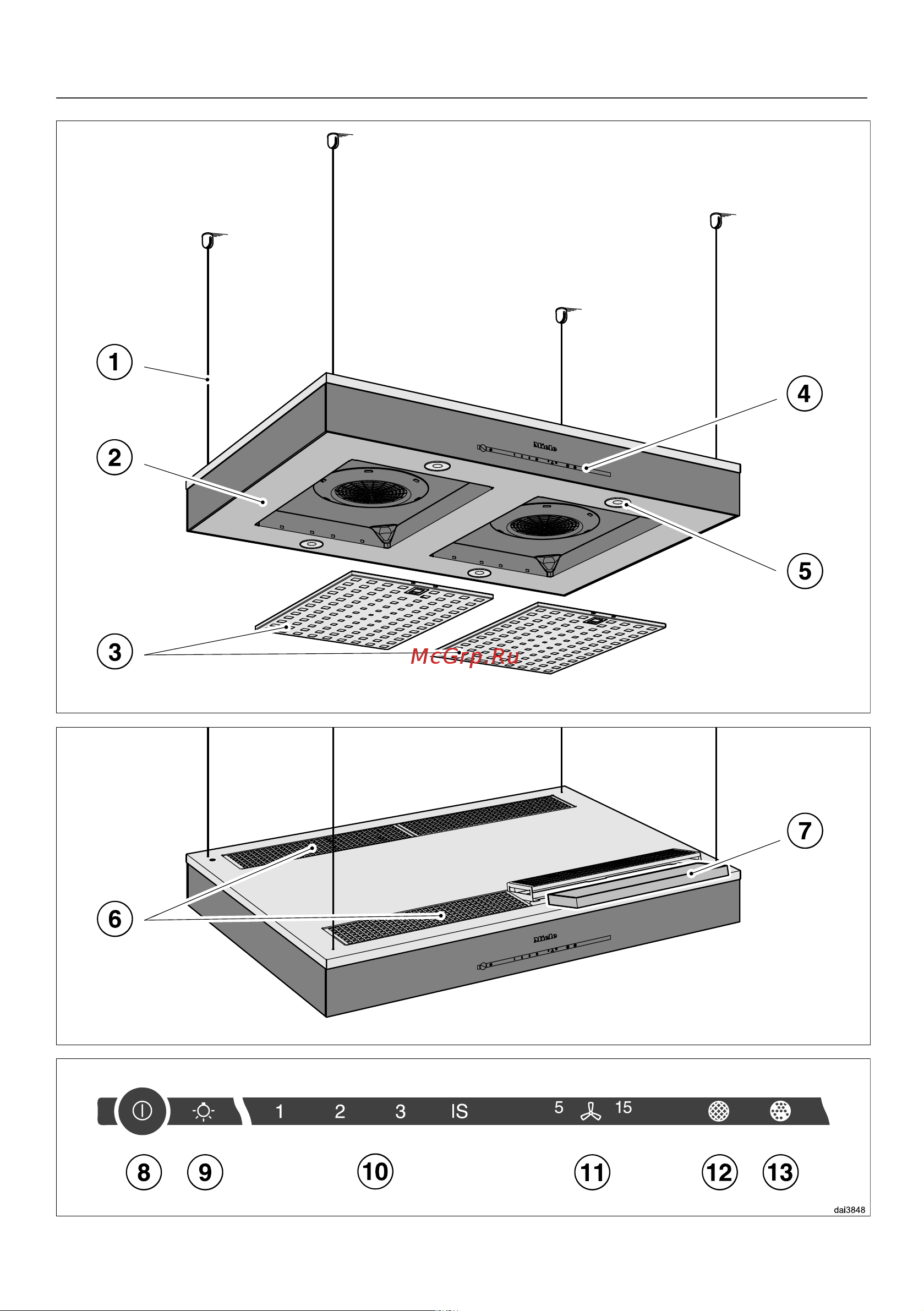 Miele DA6700D HVBR Руководство по эксплуатации онлайн [14/44] 782304