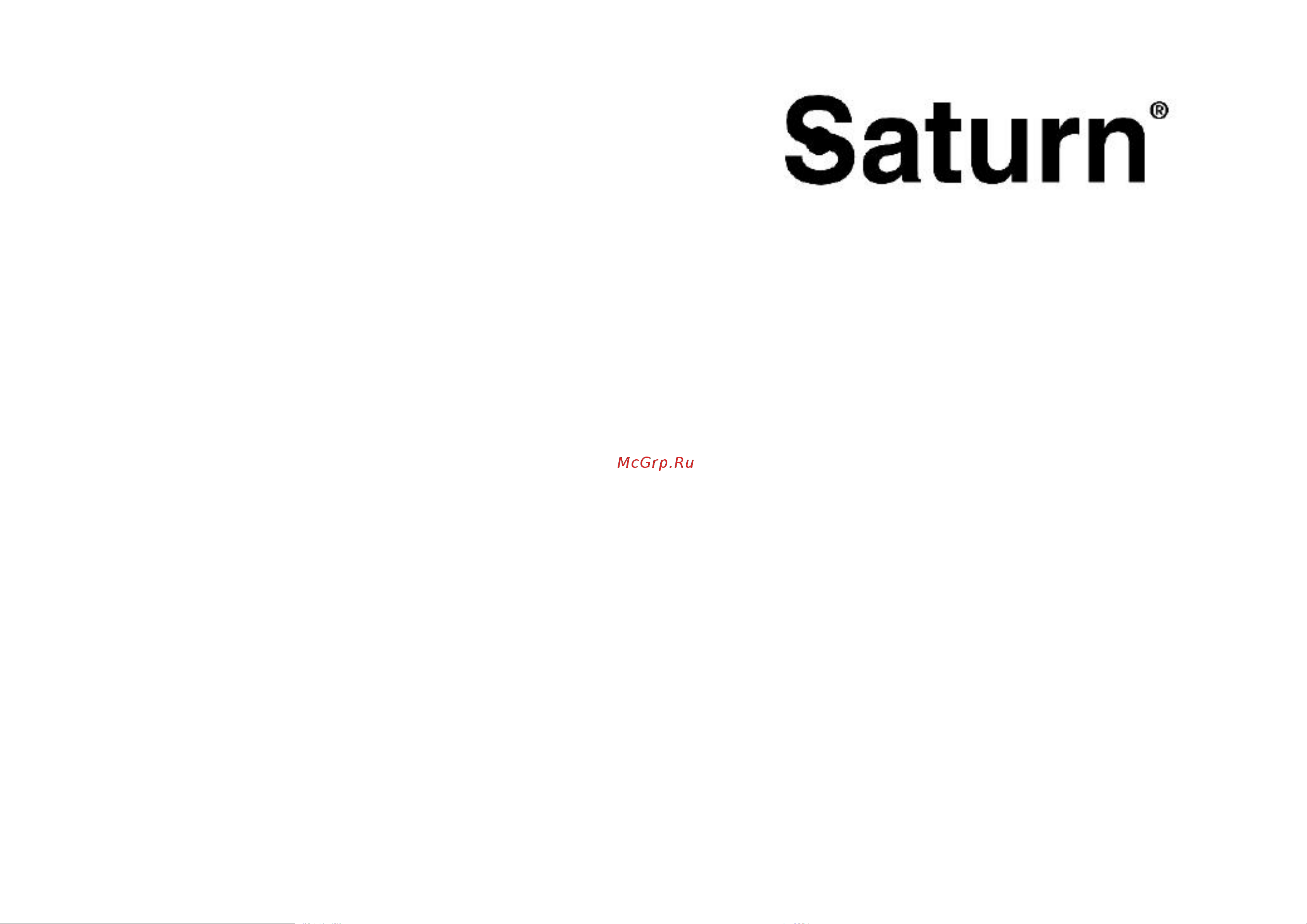 Saturn ST-MC9187Touch Руководство по эксплуатации онлайн