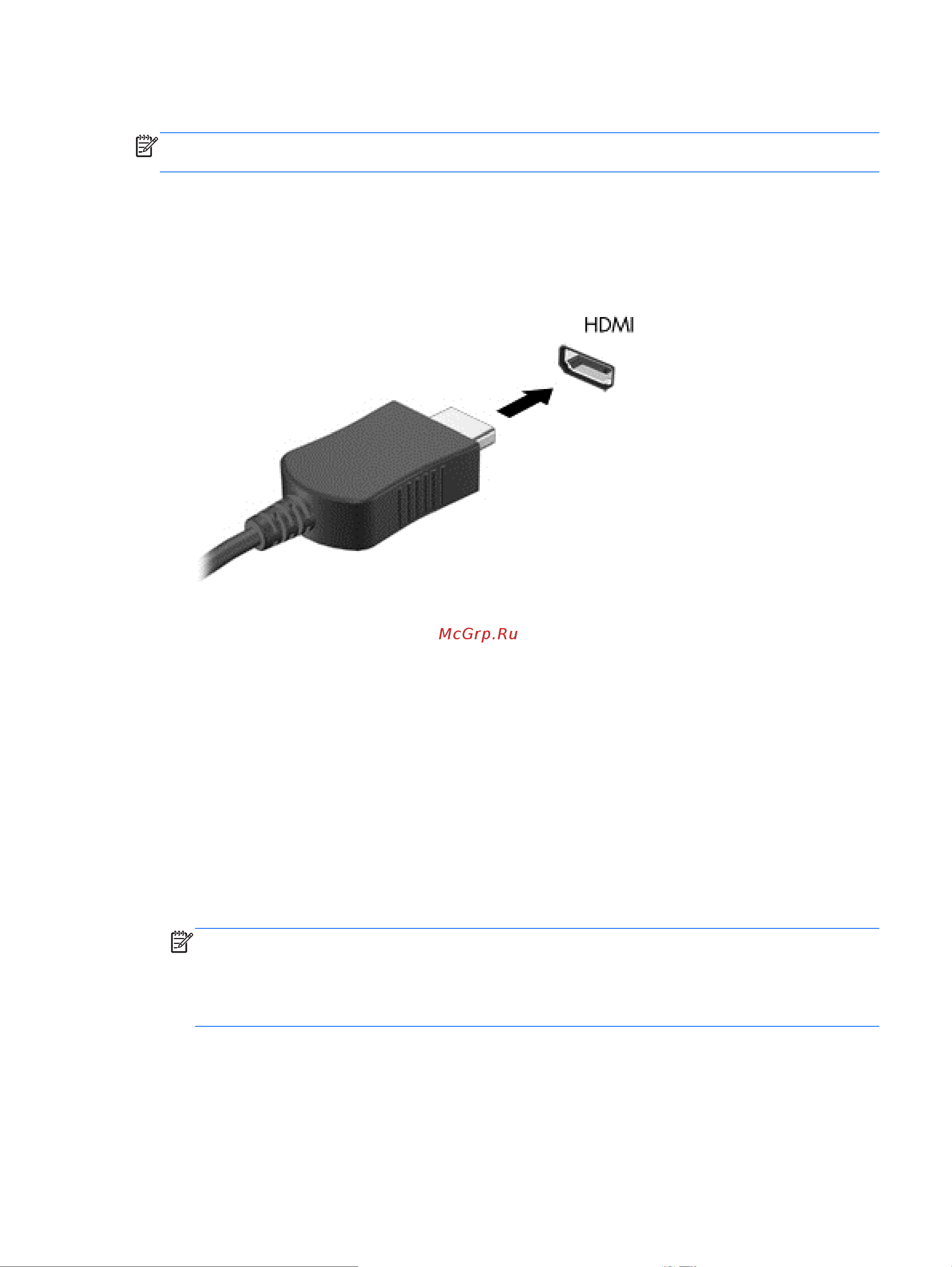 HEWLETT-PACKARD HP 15-ac112ur (P0G13EA) [37/97] Подключение устройства hdmi