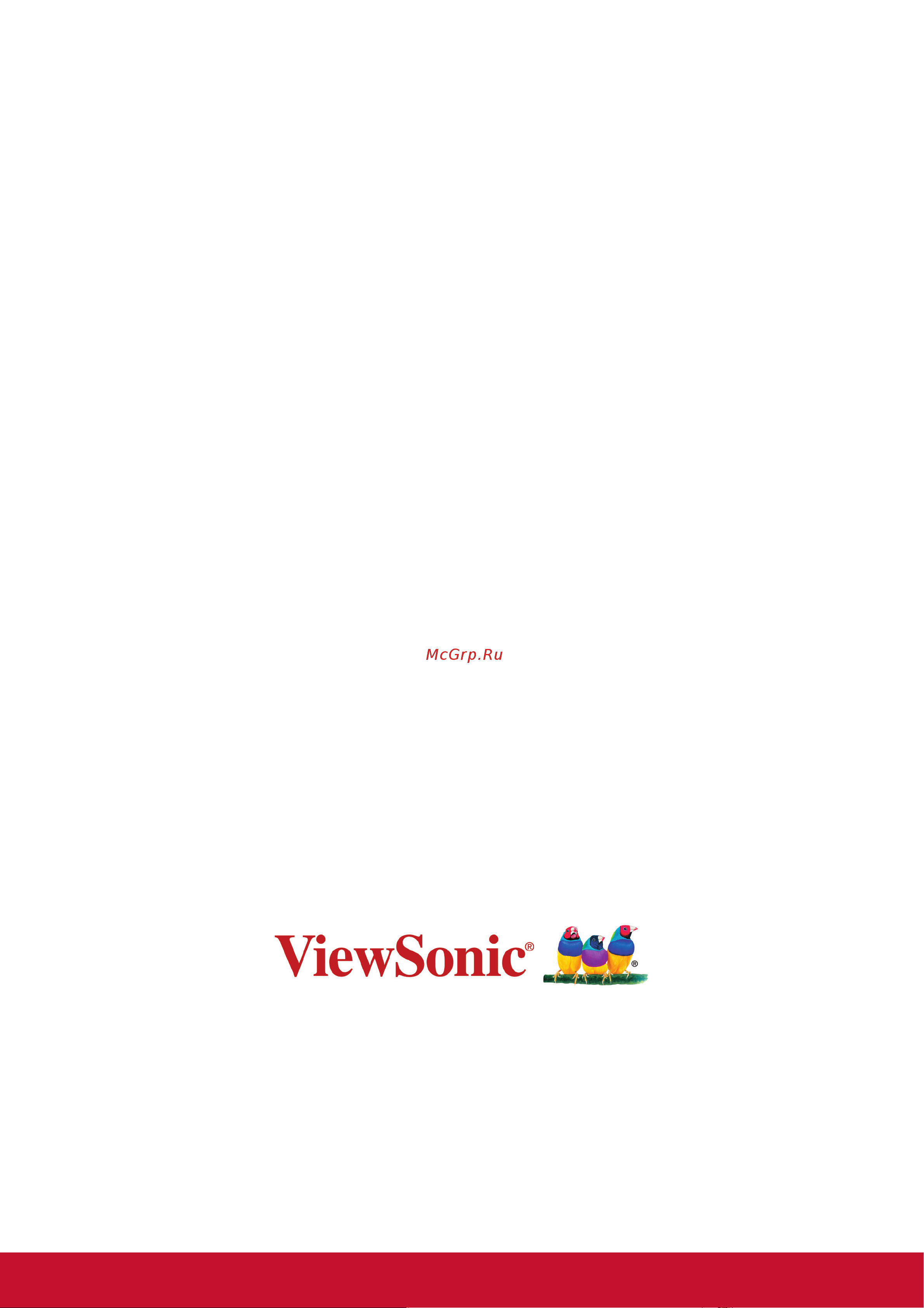 Viewsonic XG3202-C [2/24] Благодарим вас за выбор продукции viewsonic