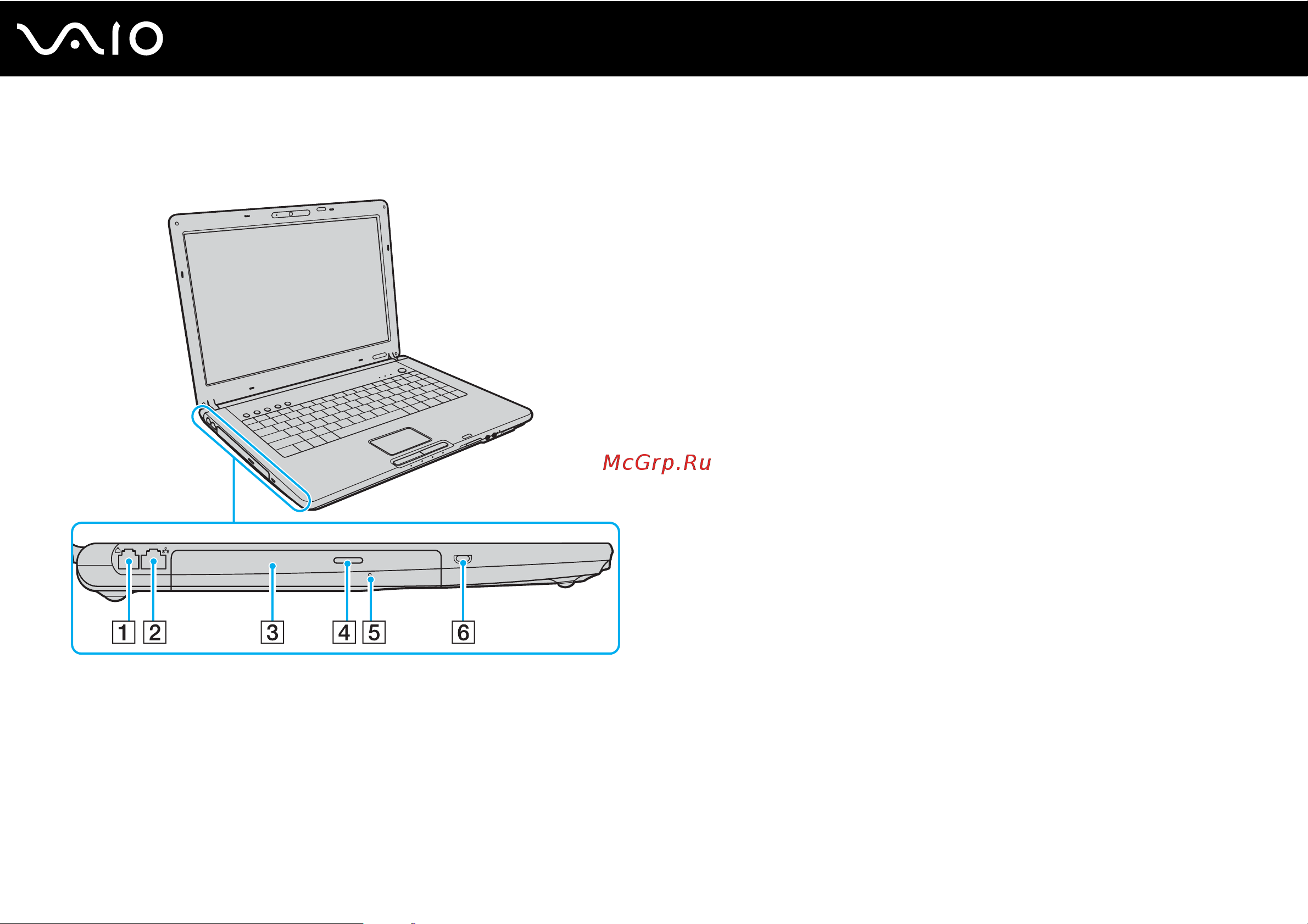 Sony VAIO VGN-FE41M [20/219] Вид слева