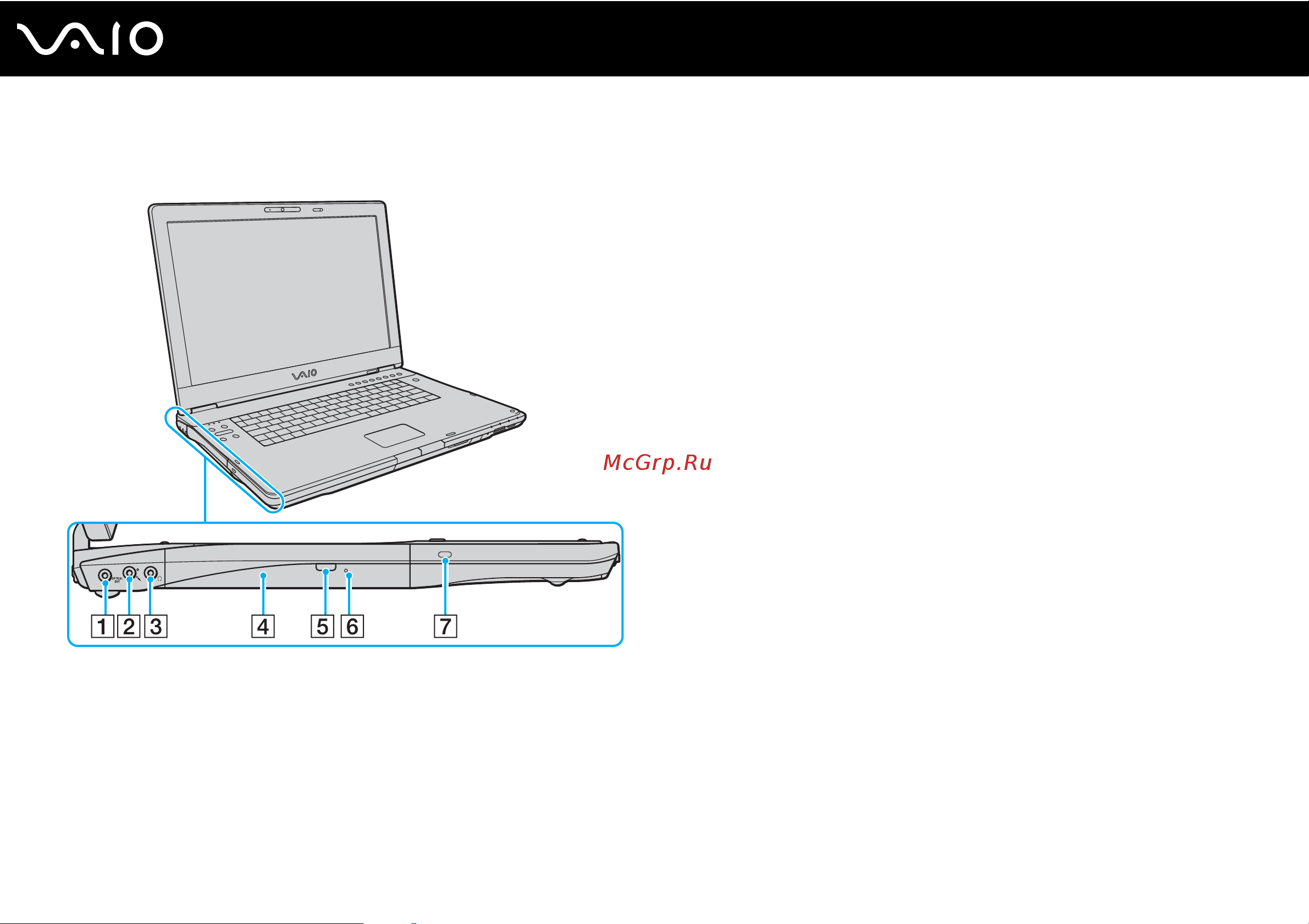 Sony VAIO VGN-FE41M [26/219] Вид слева