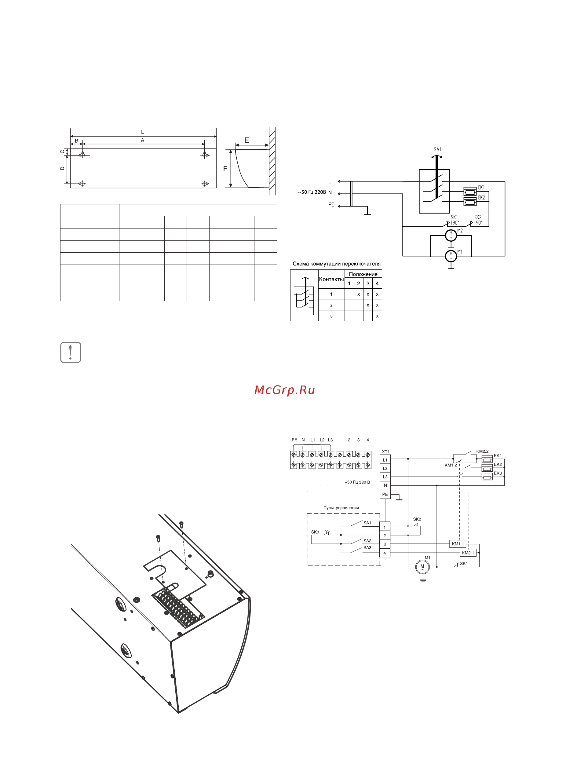 Ballu BHC-М 20-T 18 [6/20] Ek1 ek2 электронагреватели м1 электродвигатель sa1 переключатель sk1 sk2 термовыключатель