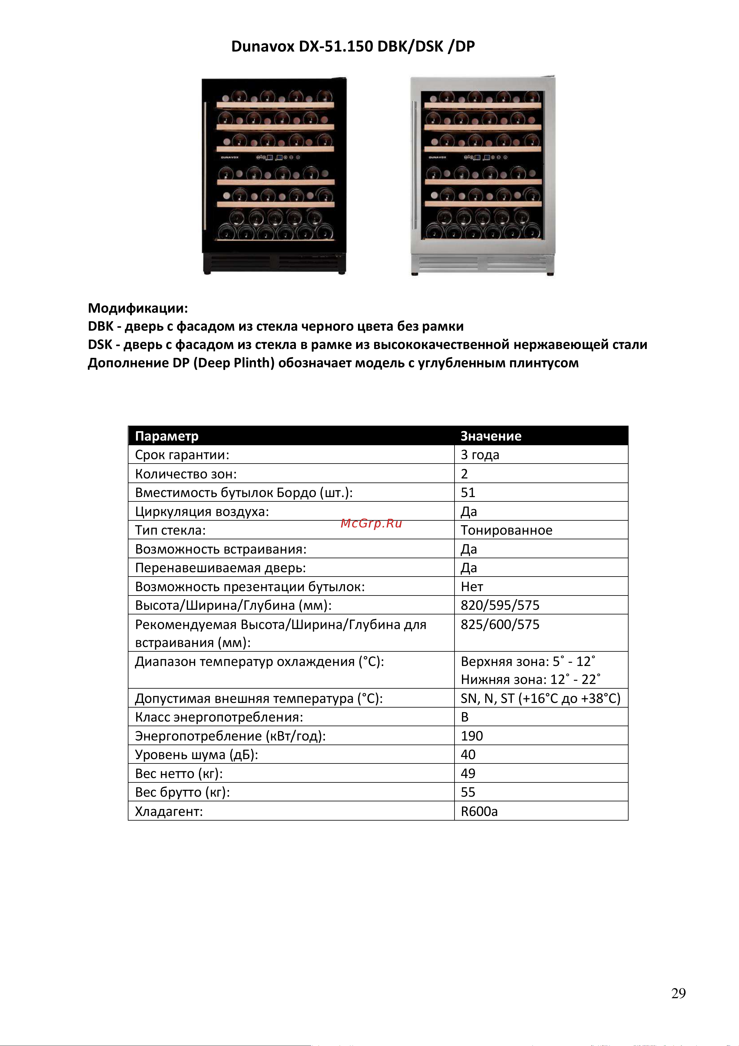 Dunavox DAU-45.125DSS.TO [29/37] Dunavox dx 51 50 dbk dsk dp