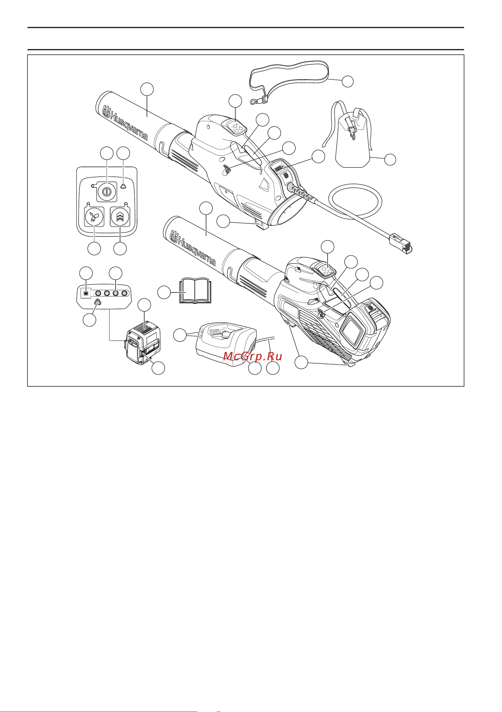 Husqvarna 536LiB Руководство по эксплуатации онлайн [6/26] 782436