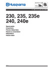 Husqvarna 235 (2009) parts Руководство по эксплуатации