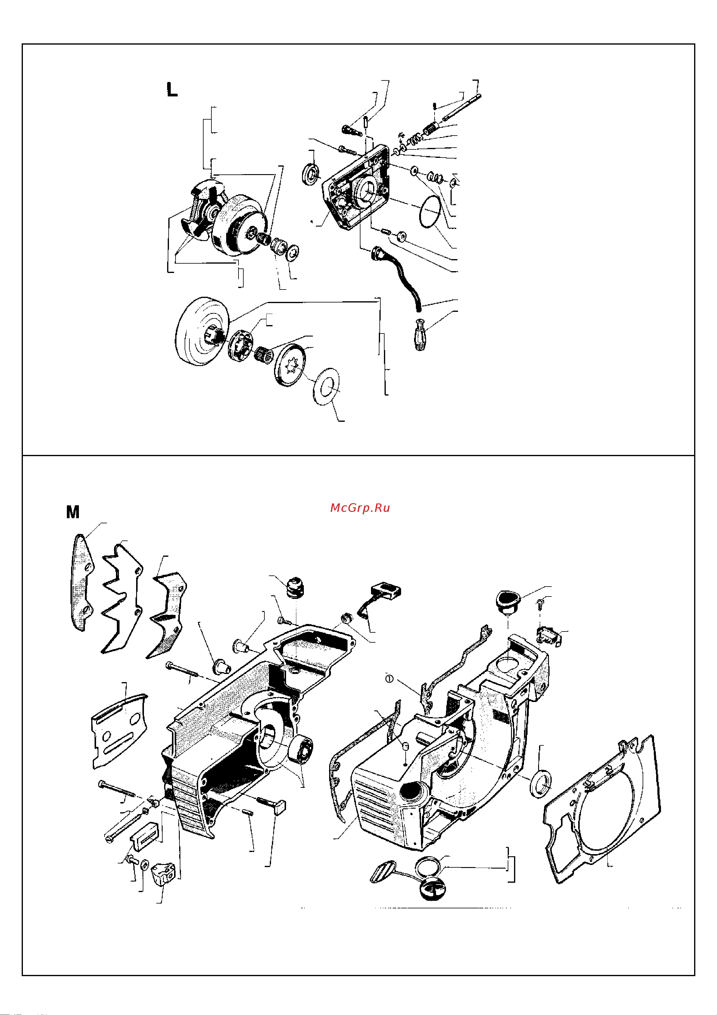 Husqvarna 268 (1989) parts Руководство по эксплуатации онлайн [6/9] 782469