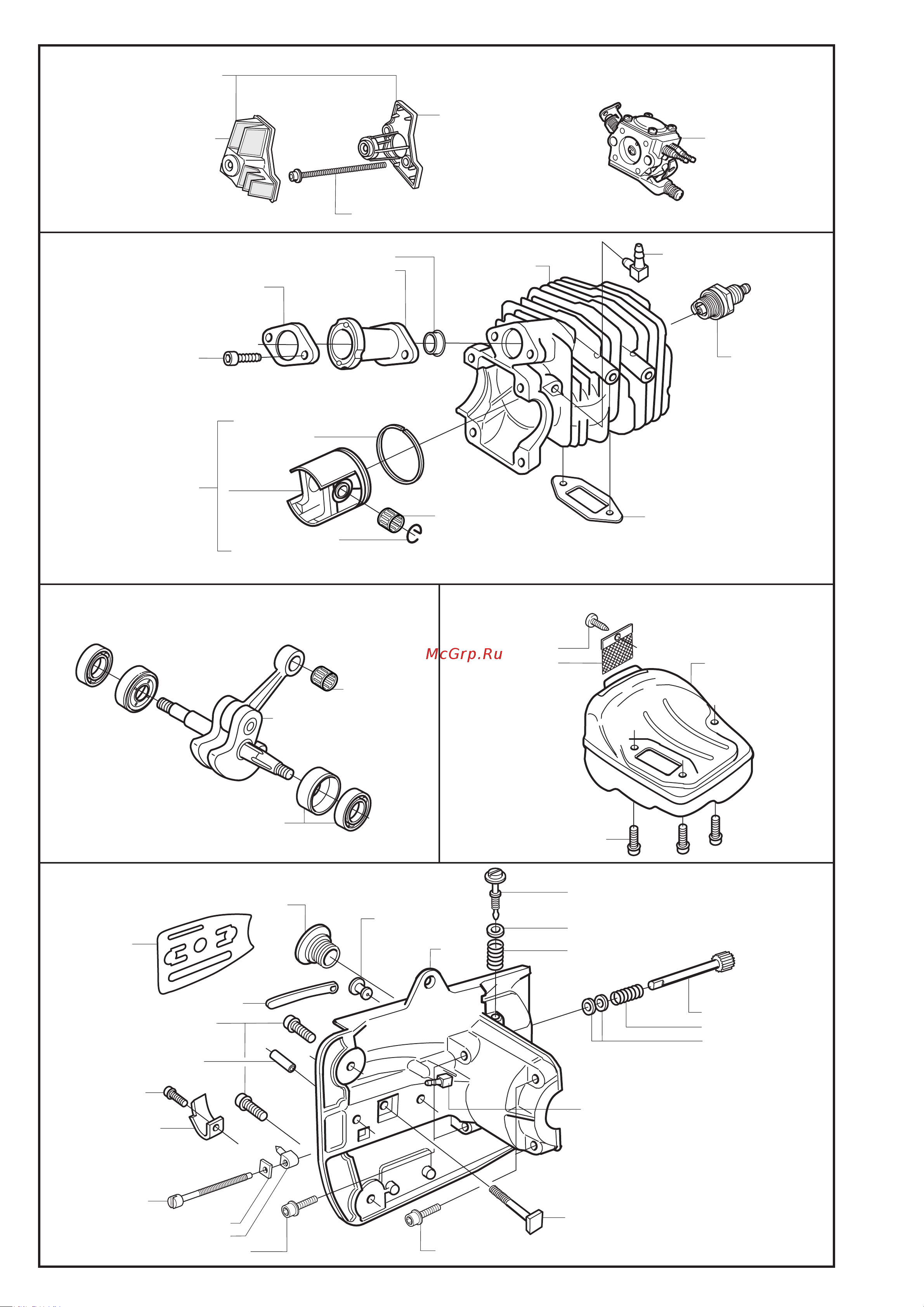 Husqvarna 335 XPT (2001) parts Руководство по эксплуатации онлайн [3/8] 782470