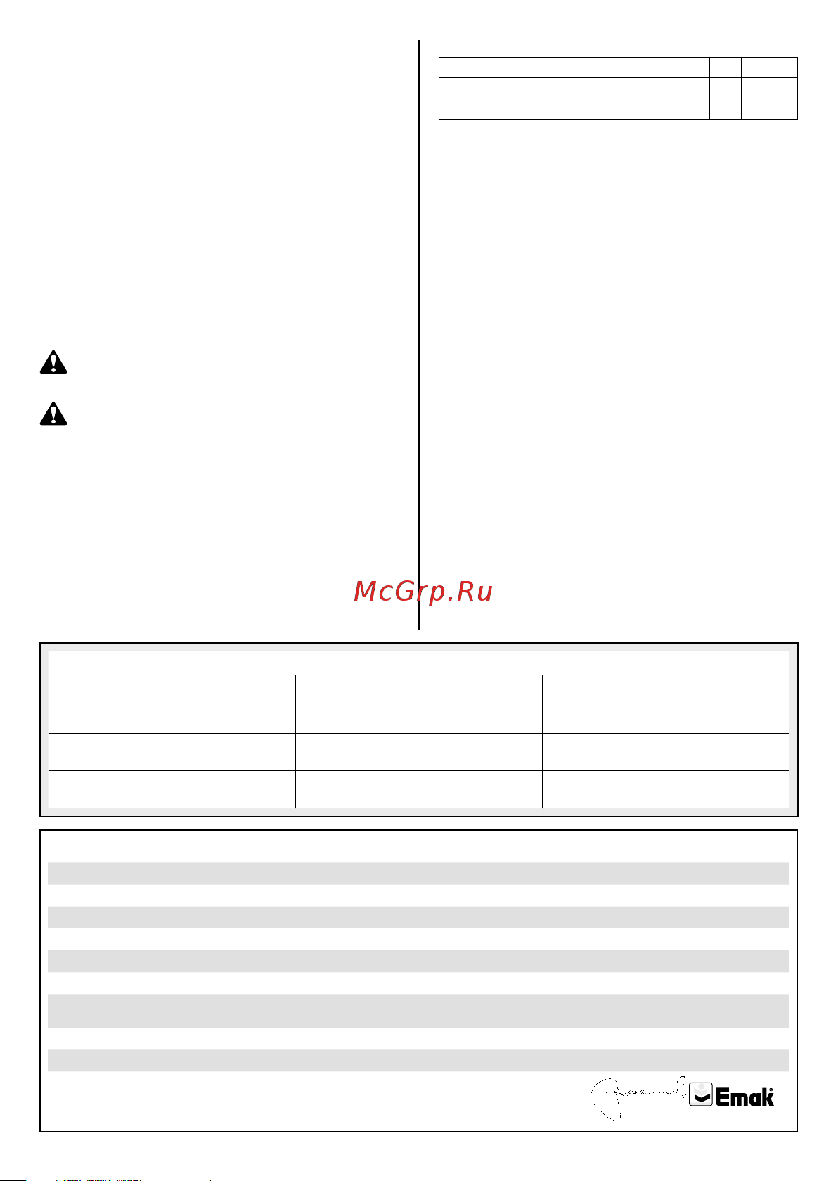 Oleo-Mac CRG Руководство по эксплуатации онлайн [19/88] 782498