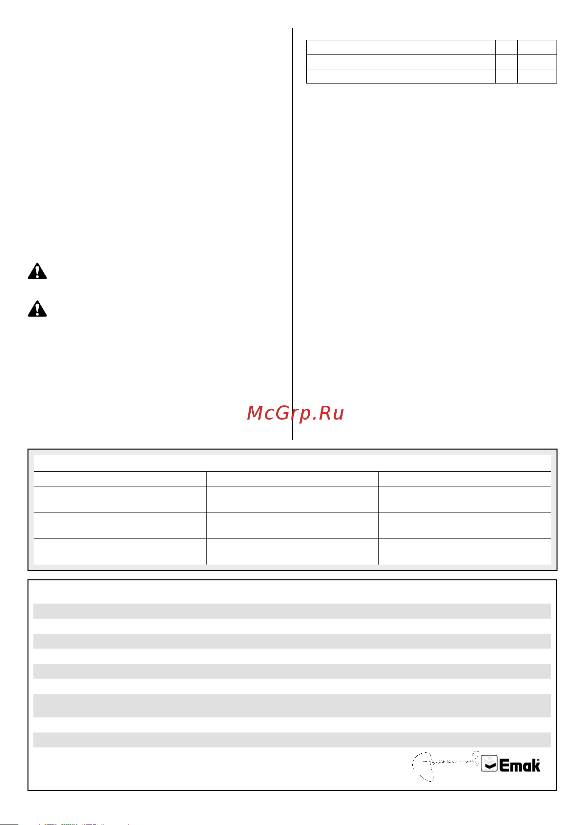 Oleo-Mac CRG Руководство по эксплуатации онлайн [67/88] 782498