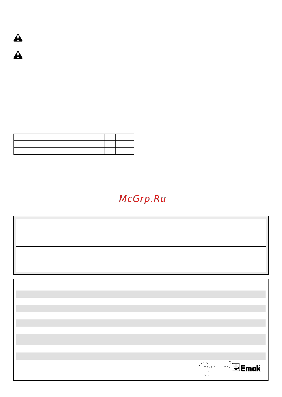 Oleo-Mac CRG Руководство по эксплуатации онлайн [71/88] 782498
