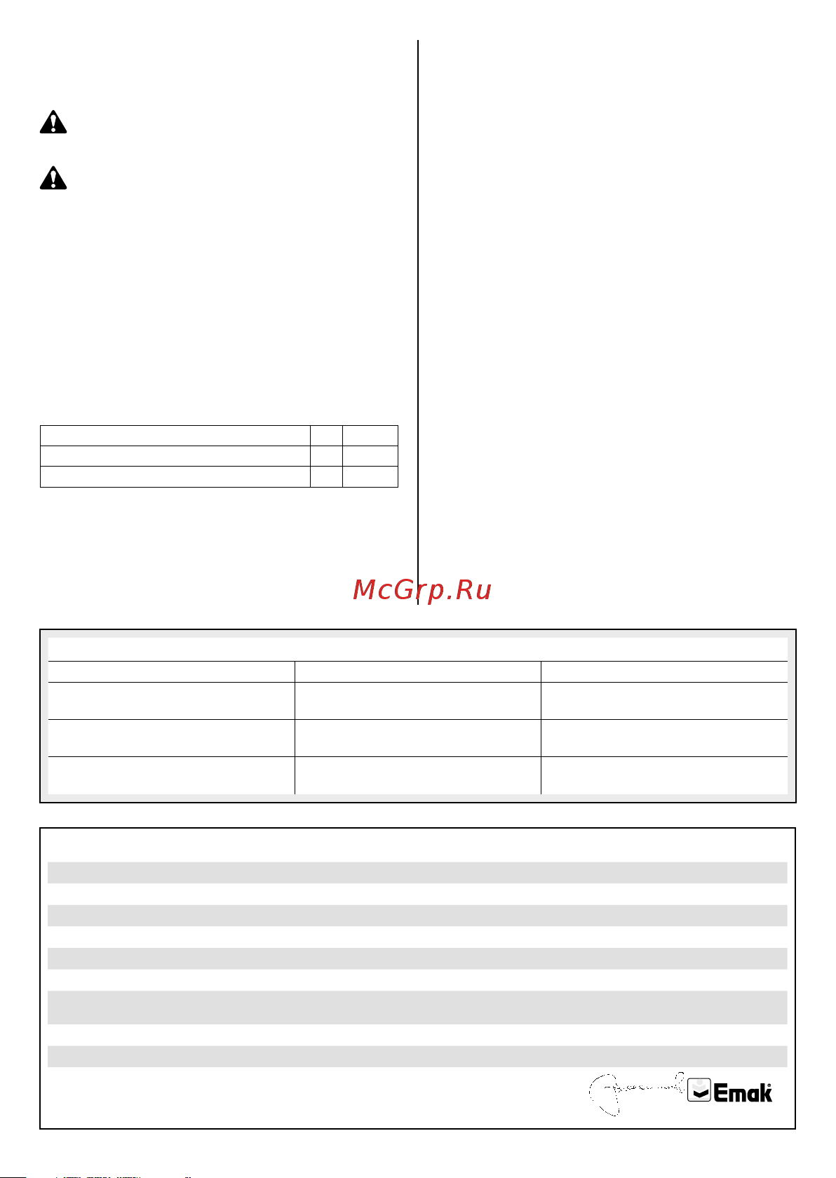 Oleo-Mac CRG Руководство по эксплуатации онлайн [75/88] 782498