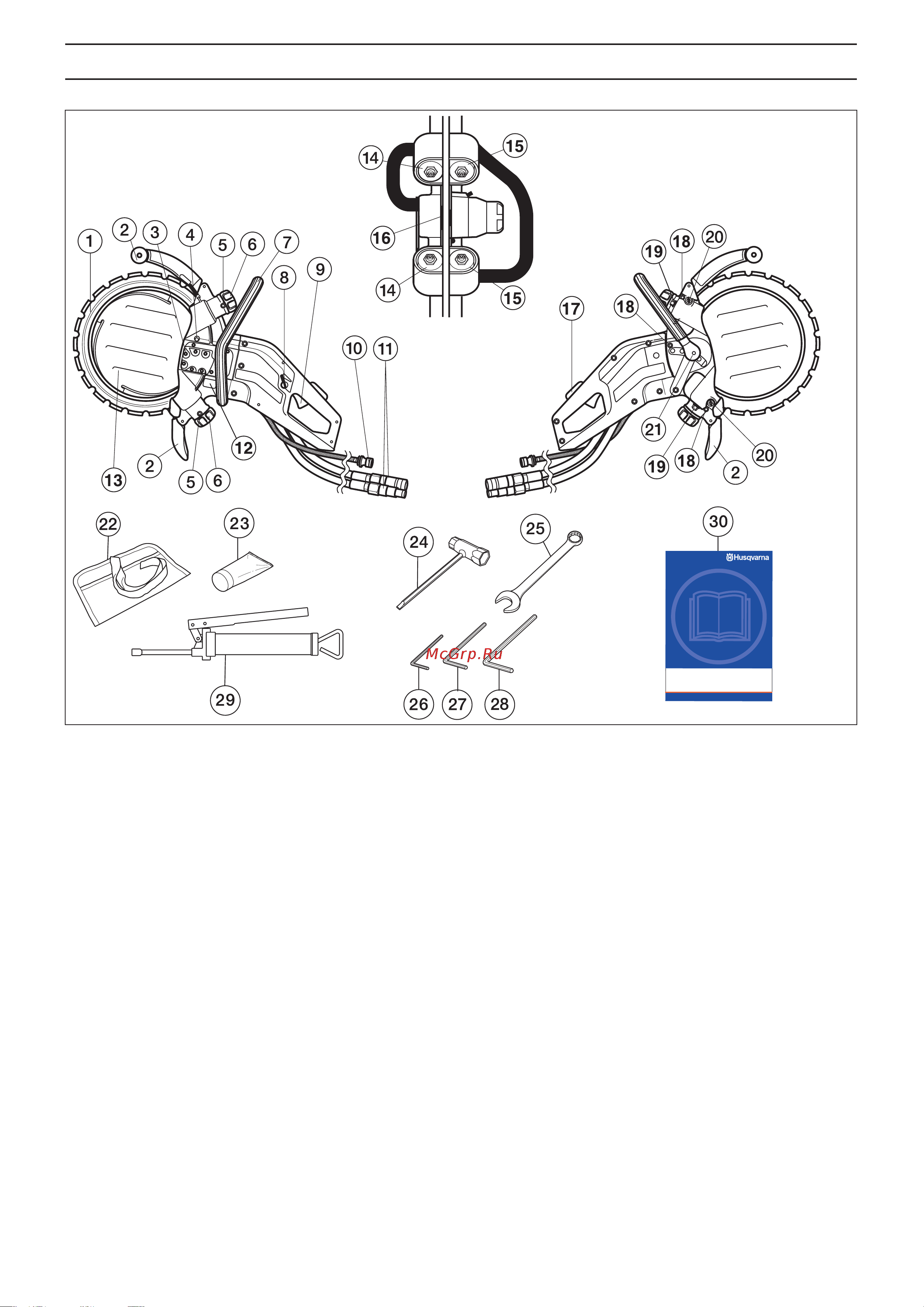 Husqvarna K3600 MK II [4/24] Òî åñòü òî íà ðåæóùåì äèñêå