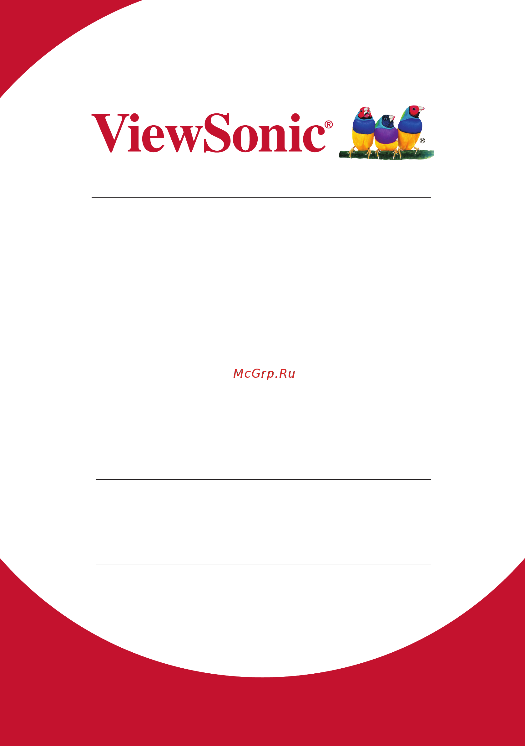 Viewsonic VA2403-h Руководство по эксплуатации онлайн