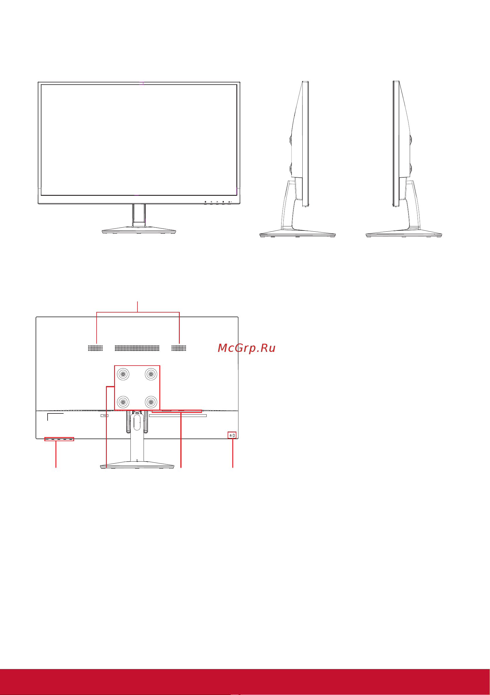 Viewsonic VA2403-h [10/60] 2 the exterior of the monitor