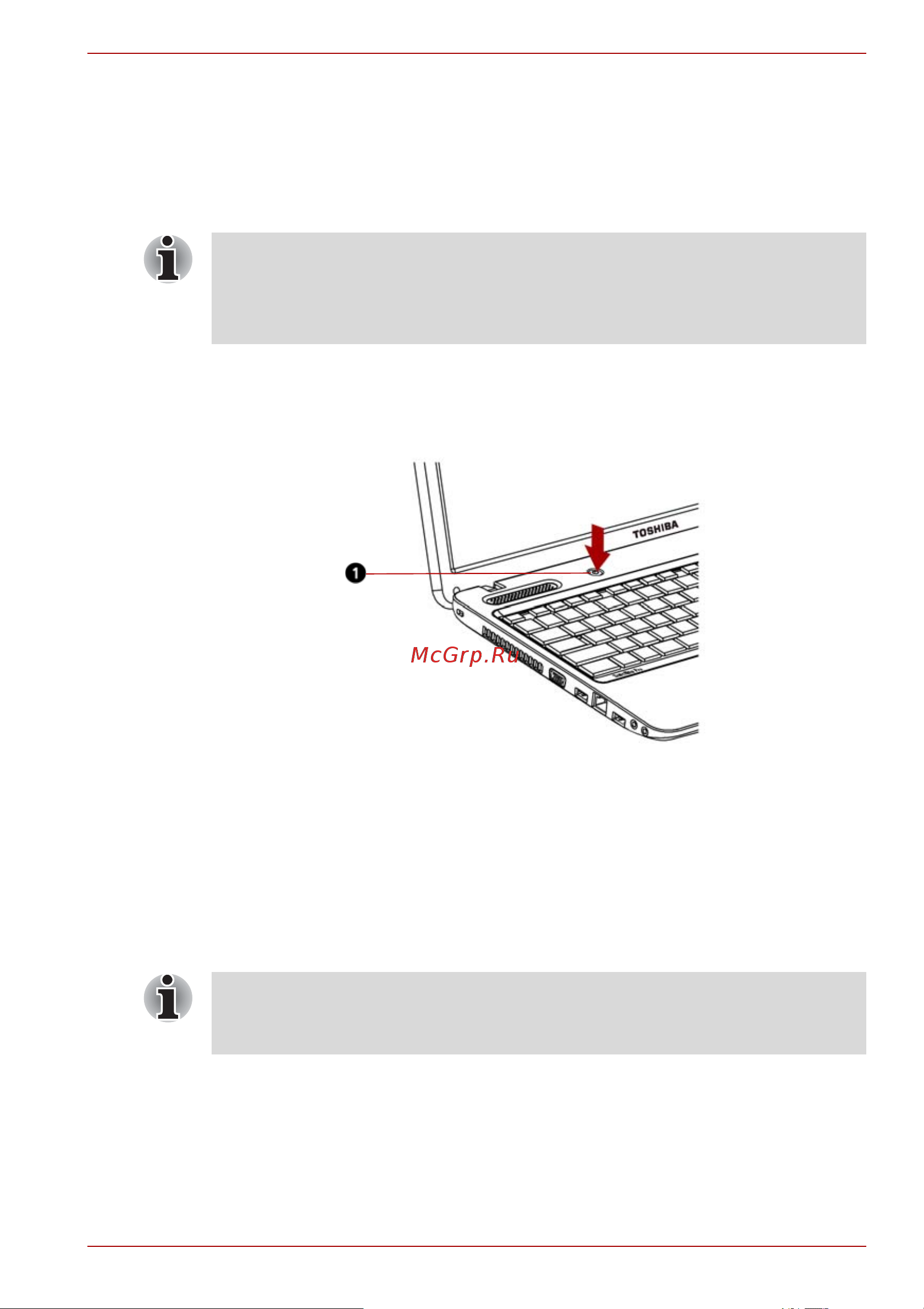 Toshiba Satellite C655D-S5043 [29/198] Включение питания